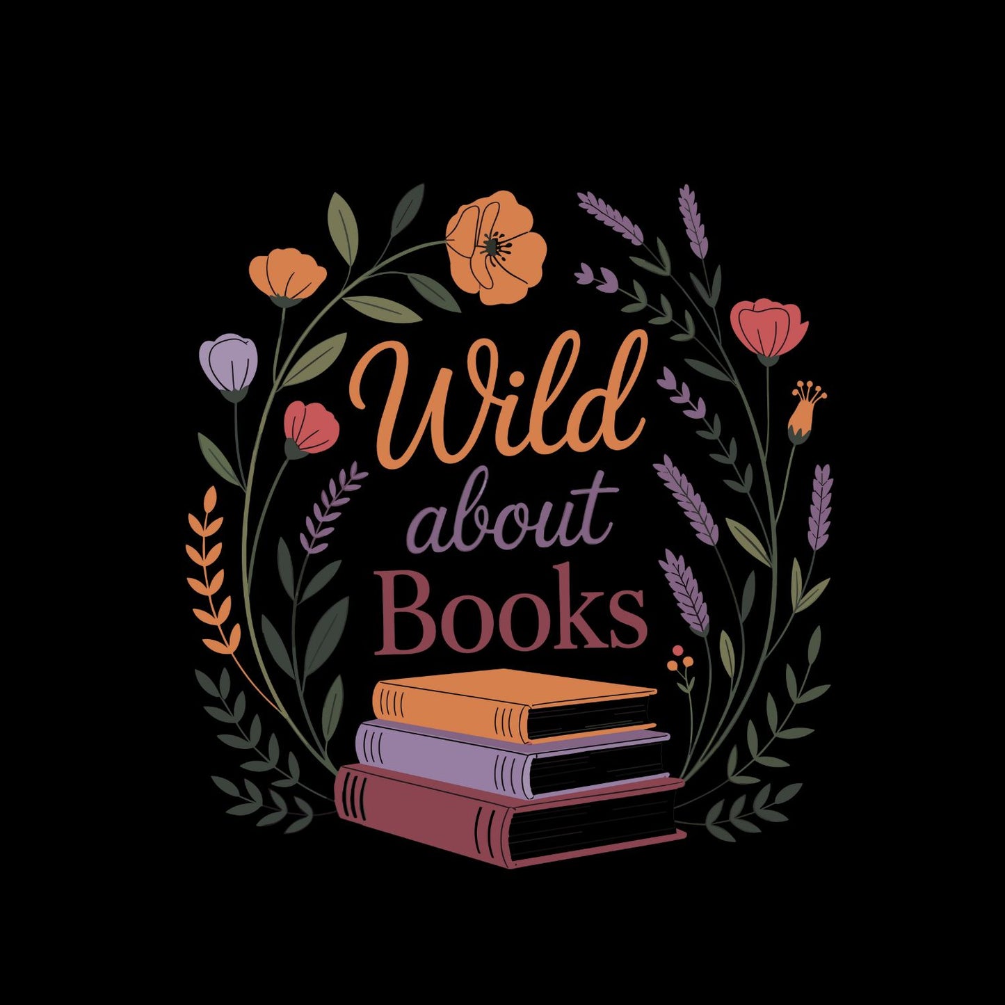 Wild About Books T-shirt