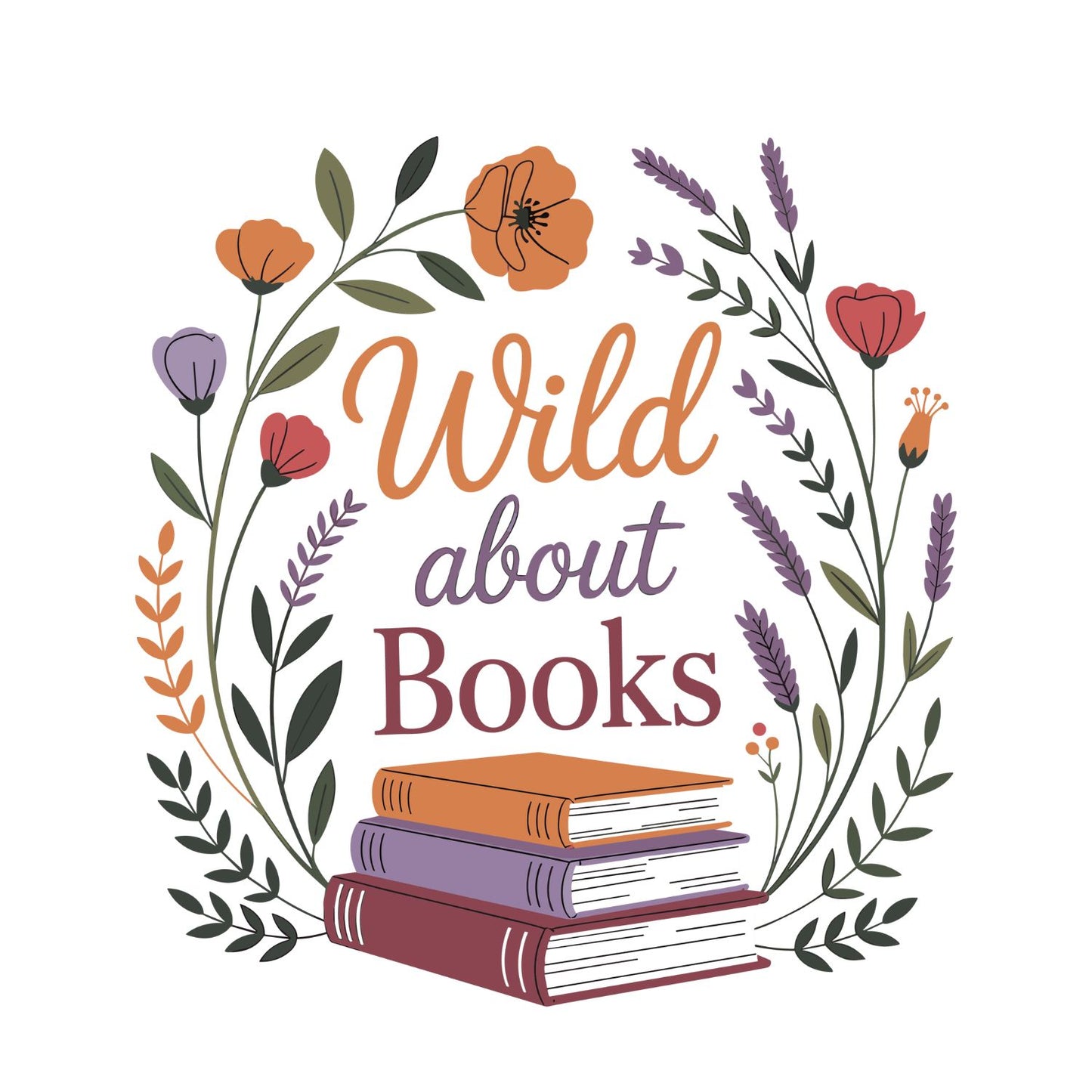 Wild About Books T-shirt