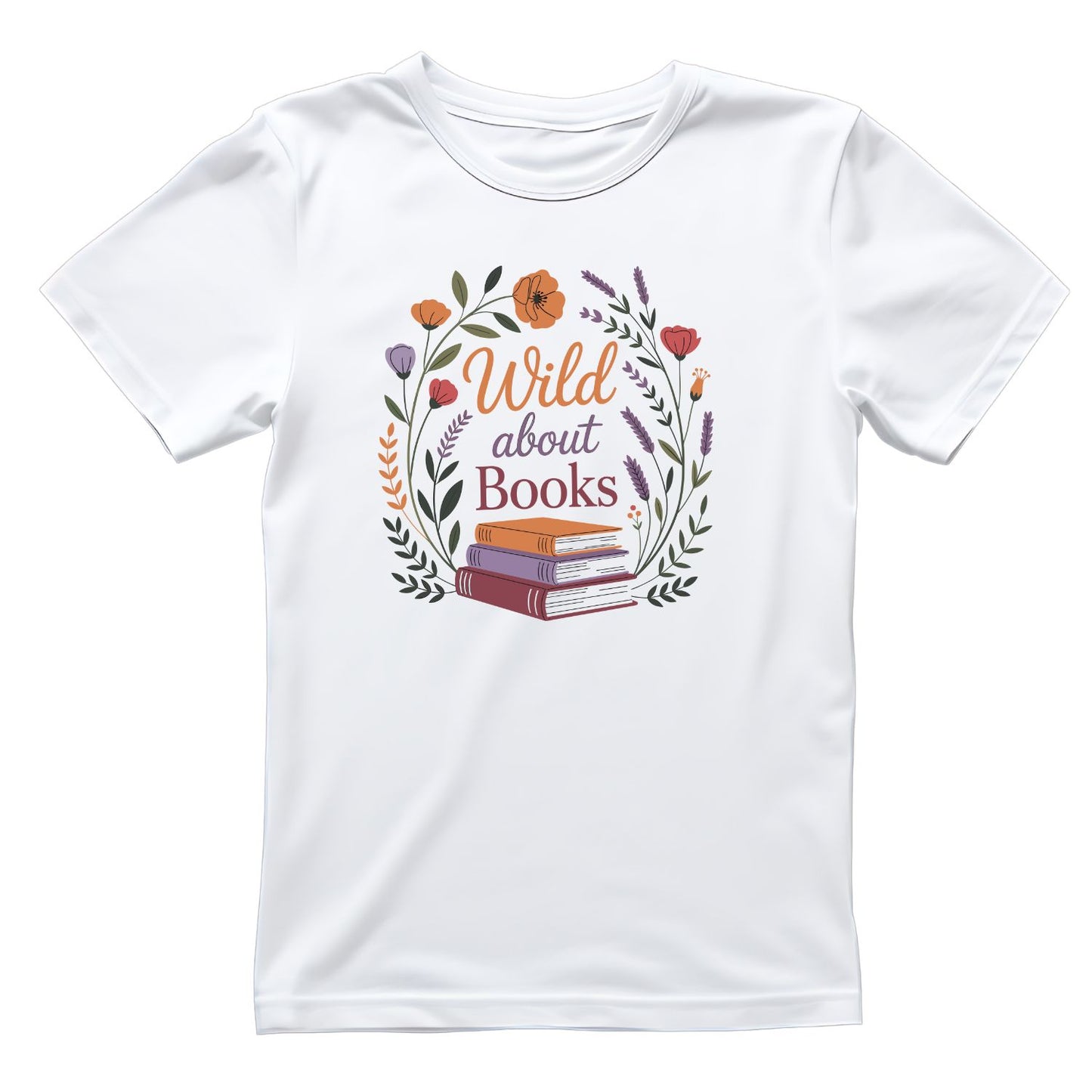 Wild About Books T-shirt