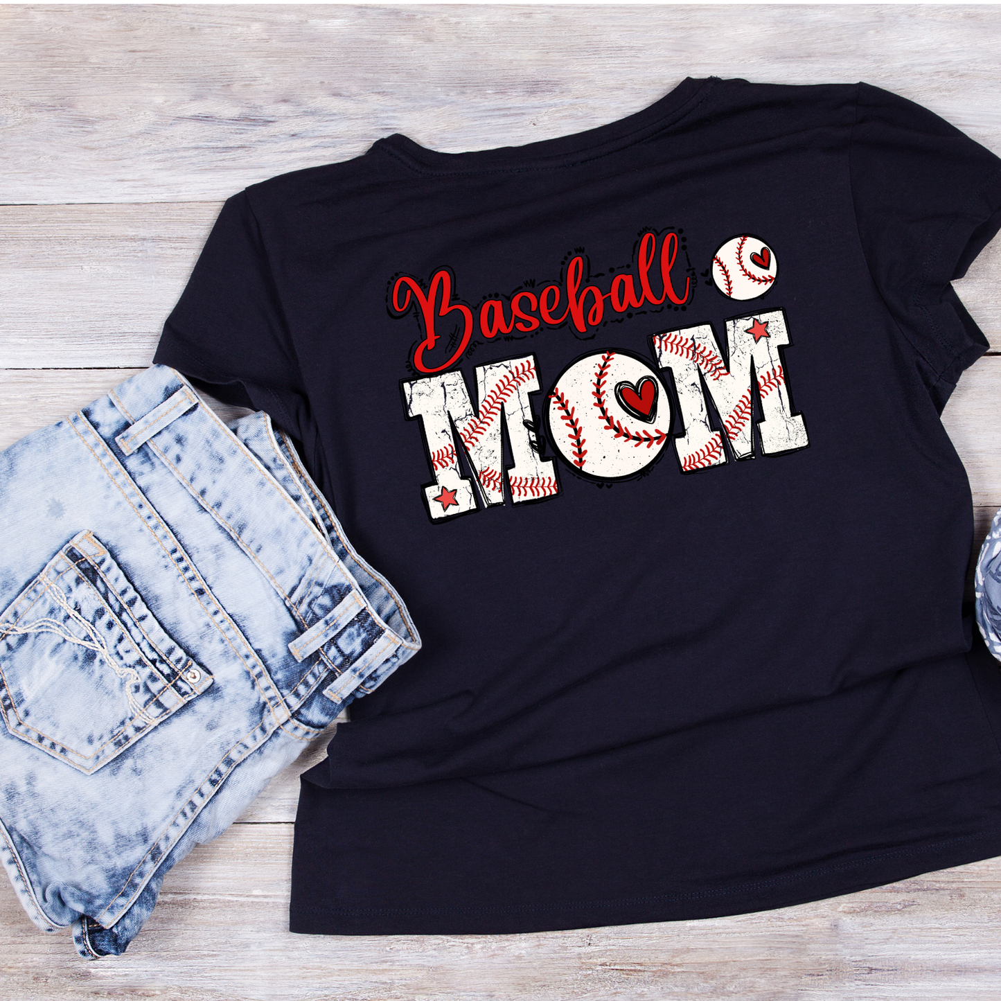 Baseball Mama T-shirt | Mommy Graphic Tee | Mommy Printed Shirt | Mother’s Day | Sports