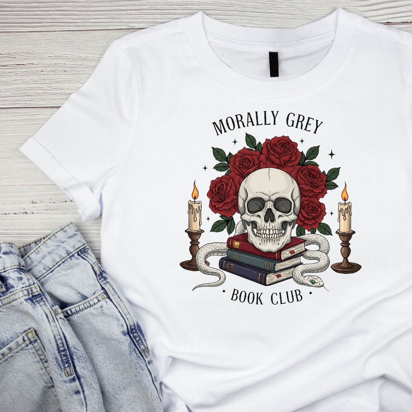 Morally Grey Book Club T-shirt