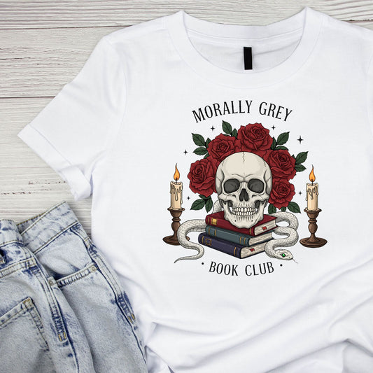 Morally Grey Book Club T-shirt
