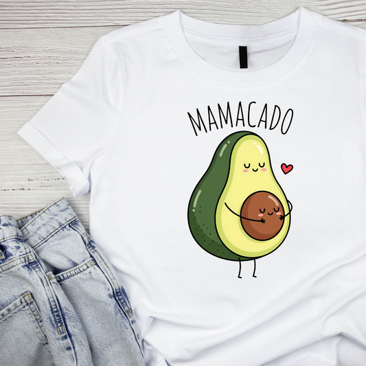 Mamacado Avocado T-shirt | Mama Graphic Tee | Mommy Printed Shirt | Mother’s Day | Birthday |