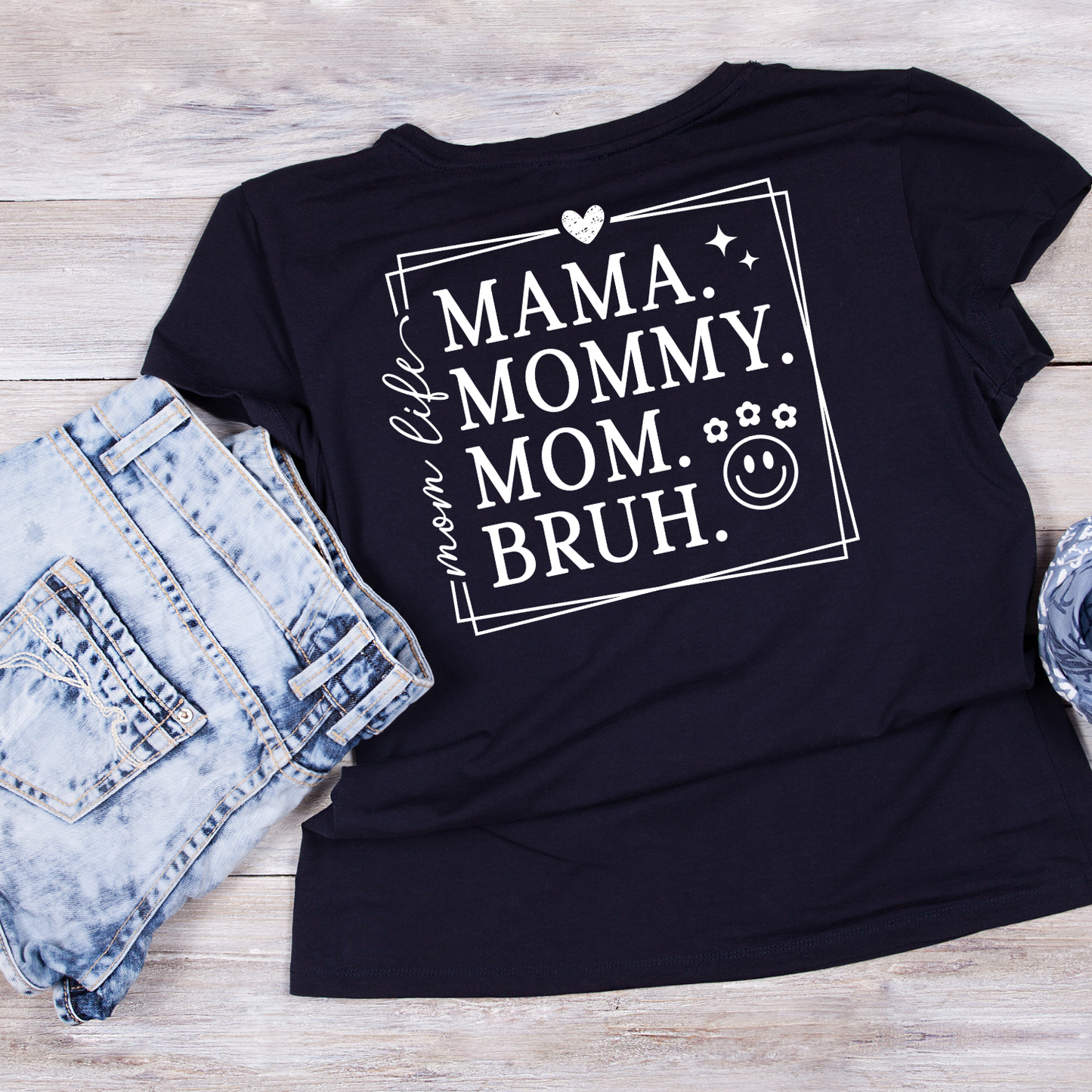 Mama Mommy Mom Bruh T-shirt | Mama Graphic Tee | Mommy Printed Shirt | Mother’s Day | Birthday