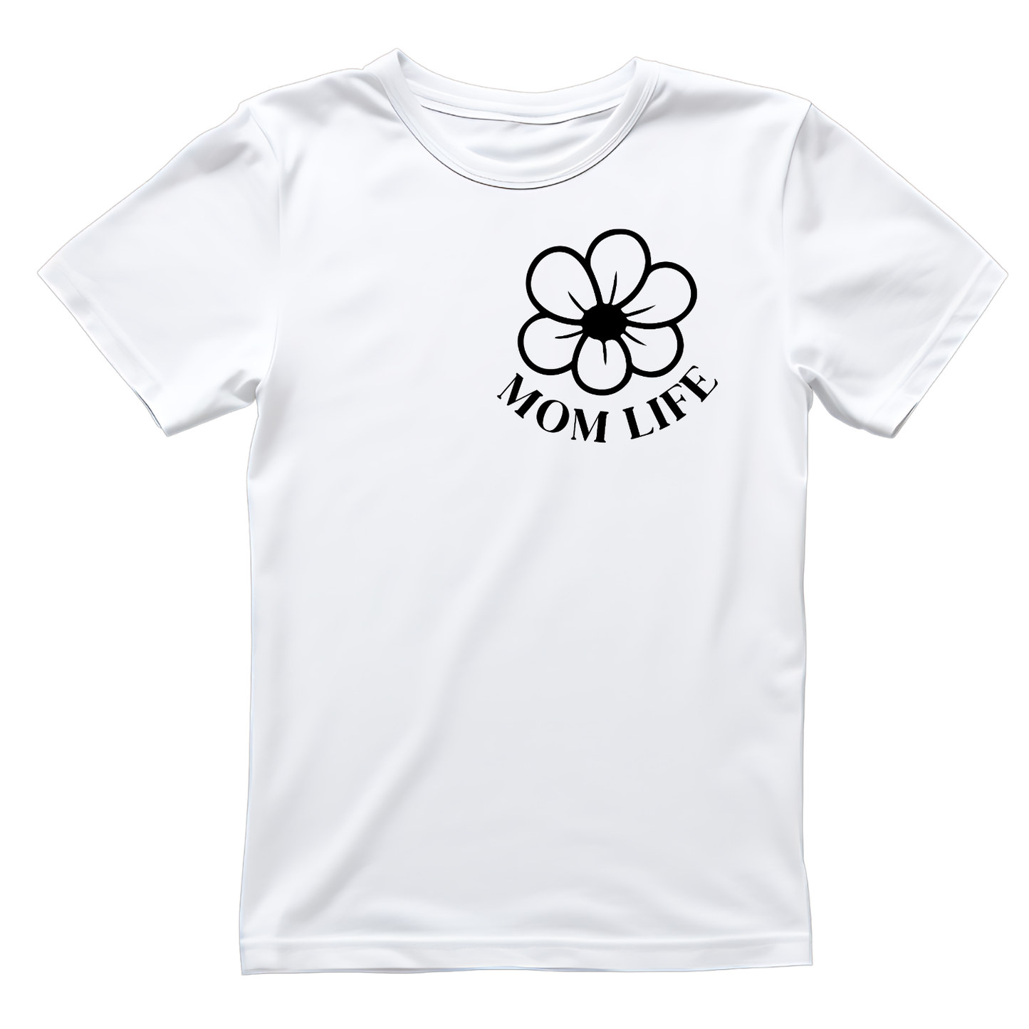 Mom Life (front) I Used To Be Cool Now I Just Argue With Miniature Versions of Myself (back) T-shirt | Mama Graphic Tee | Mommy Printed Shirt | Mother’s Day | Birthday