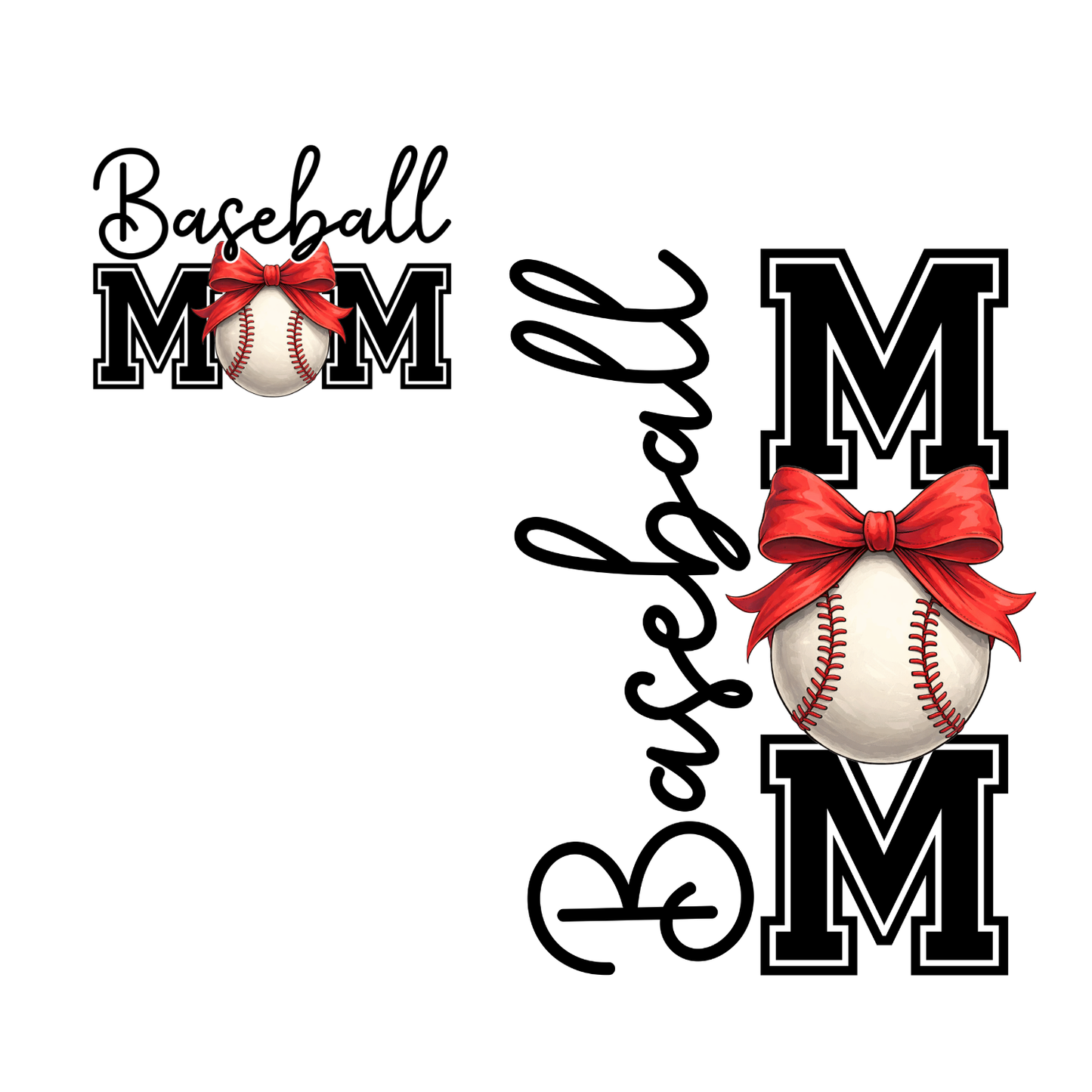 Baseball Mom (front) Baseball Mom (back) T-shirt | Mama Graphic Tee | Mommy Printed Shirt | Mother’s Day | Sports