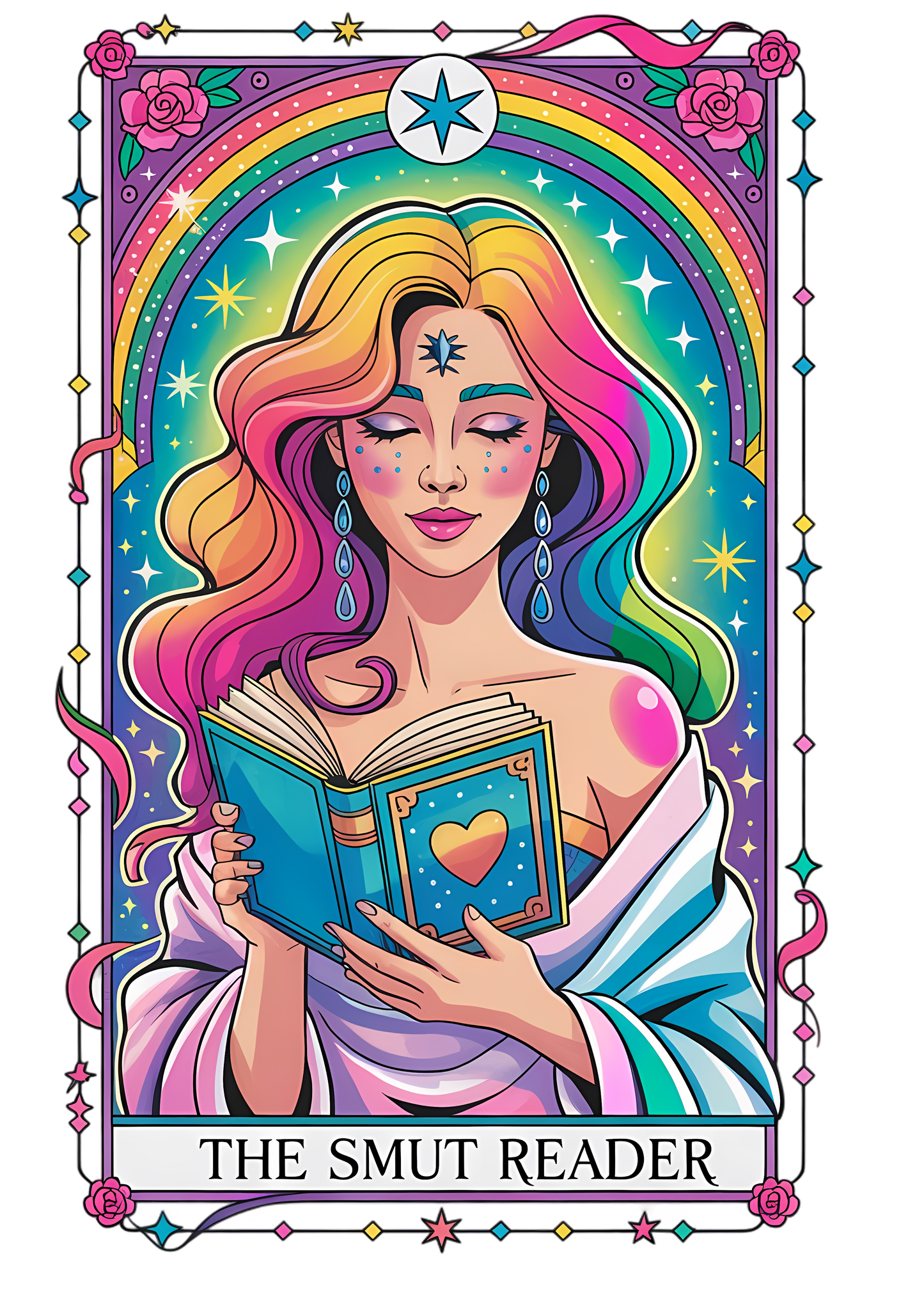 The Smut Reader Tarot Card T-shirt
