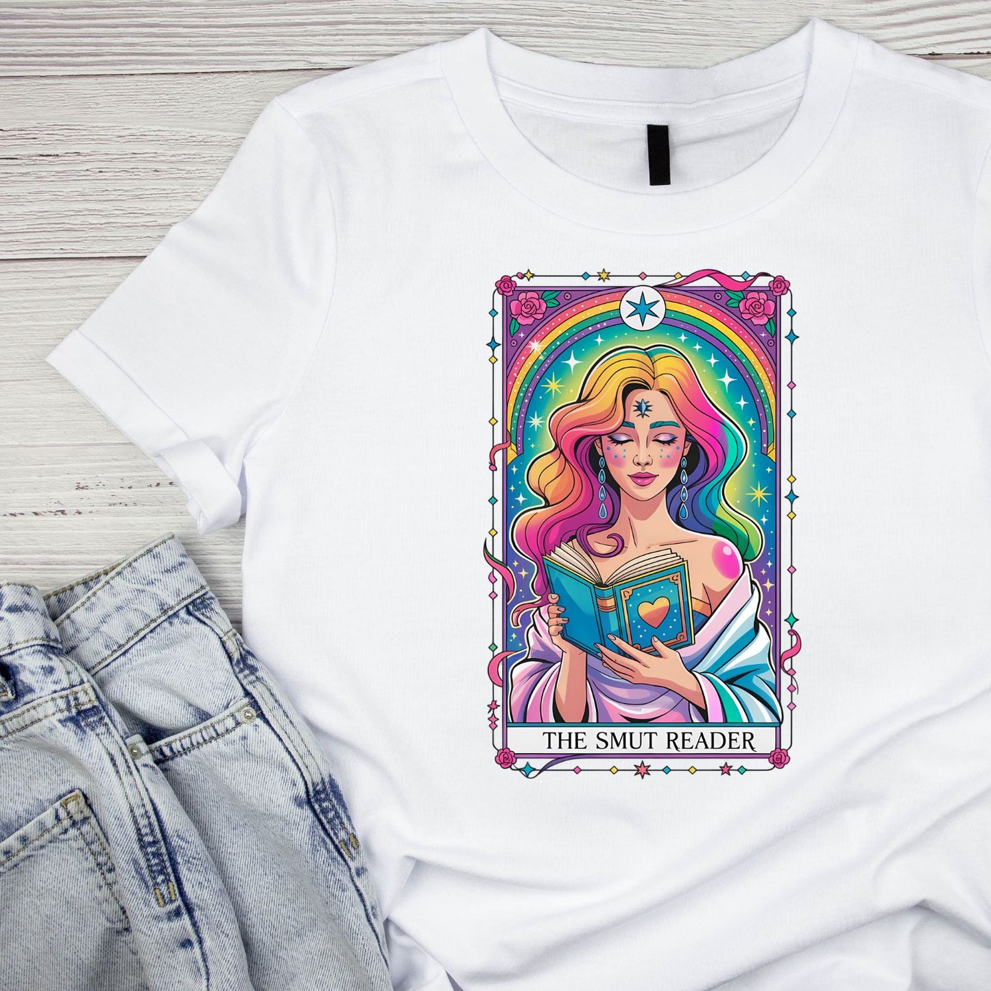 The Smut Reader Tarot Card T-shirt