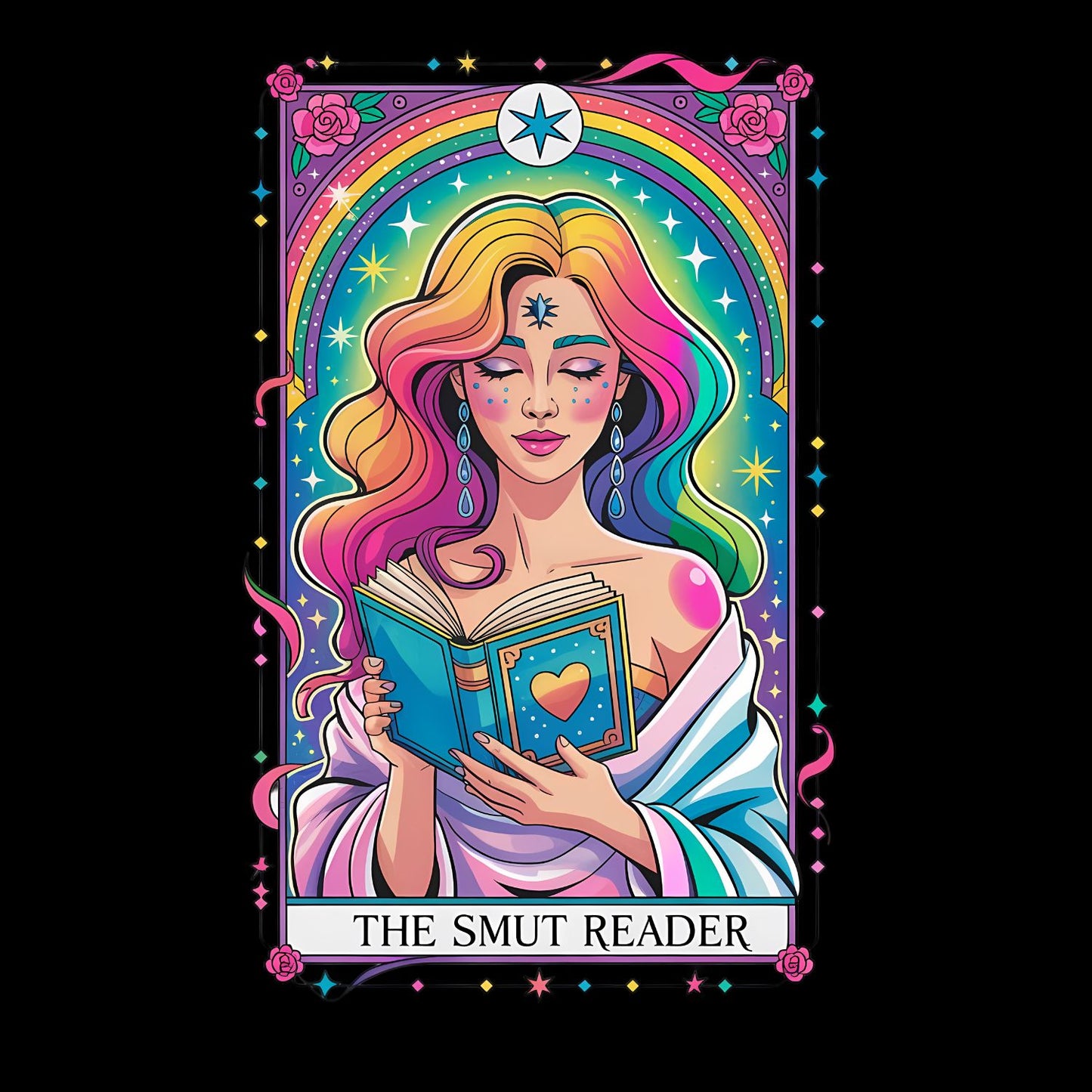 The Smut Reader Tarot Card T-shirt
