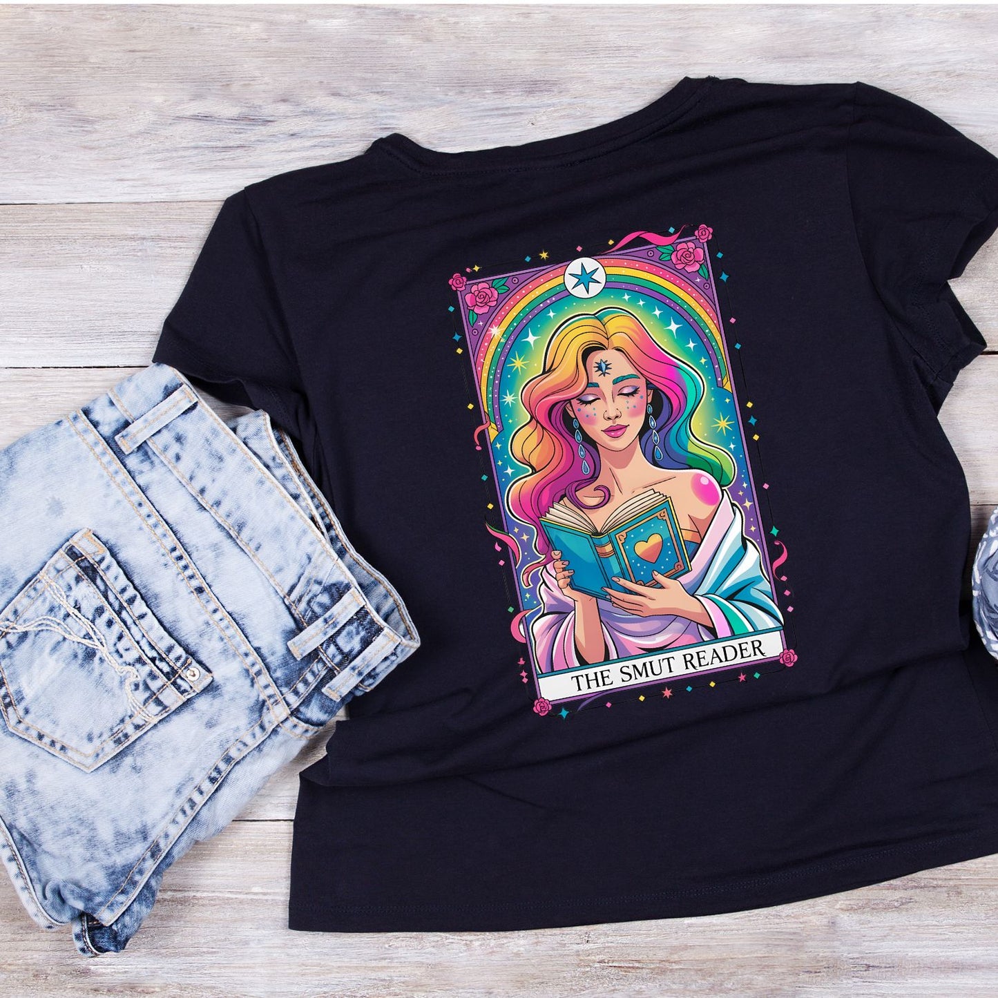 The Smut Reader Tarot Card T-shirt
