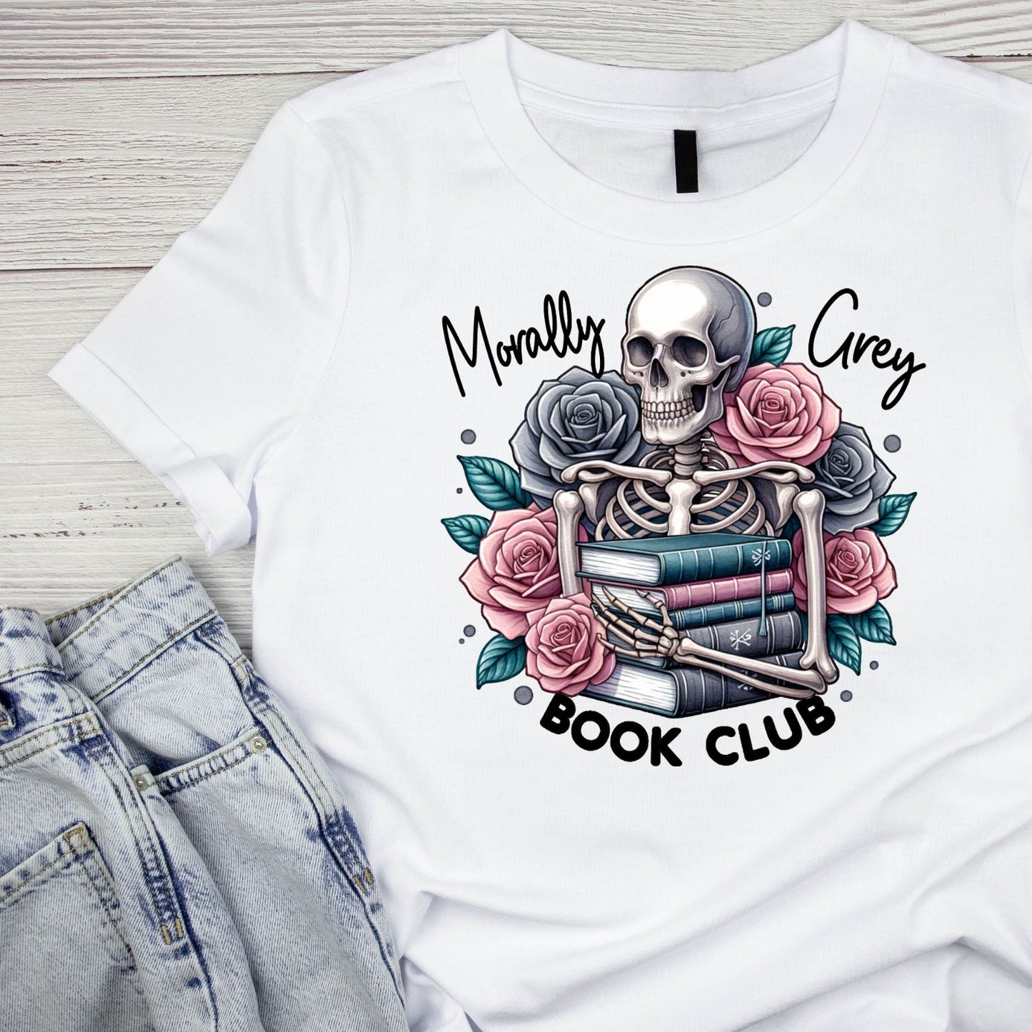 Morally Grey Book Club T-shirt