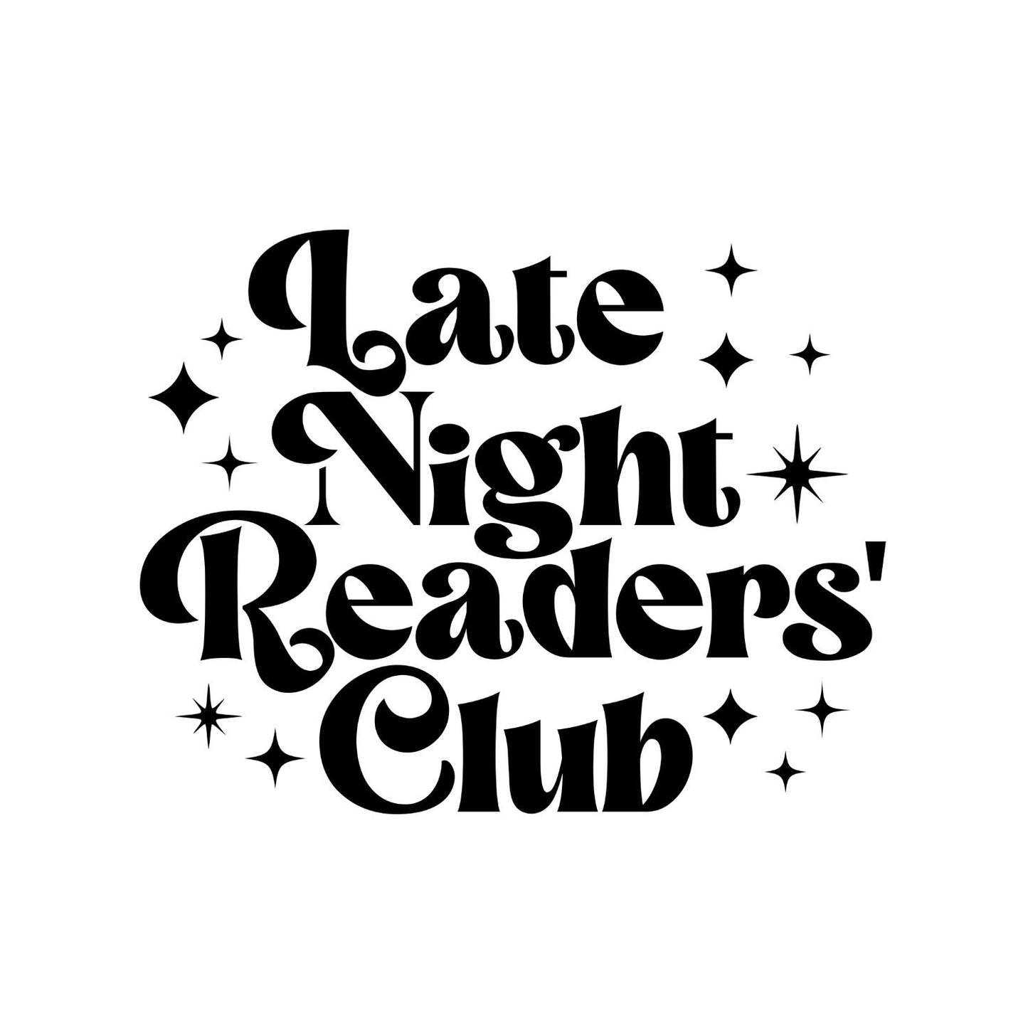 Late Night Reader’s Club T-shirt