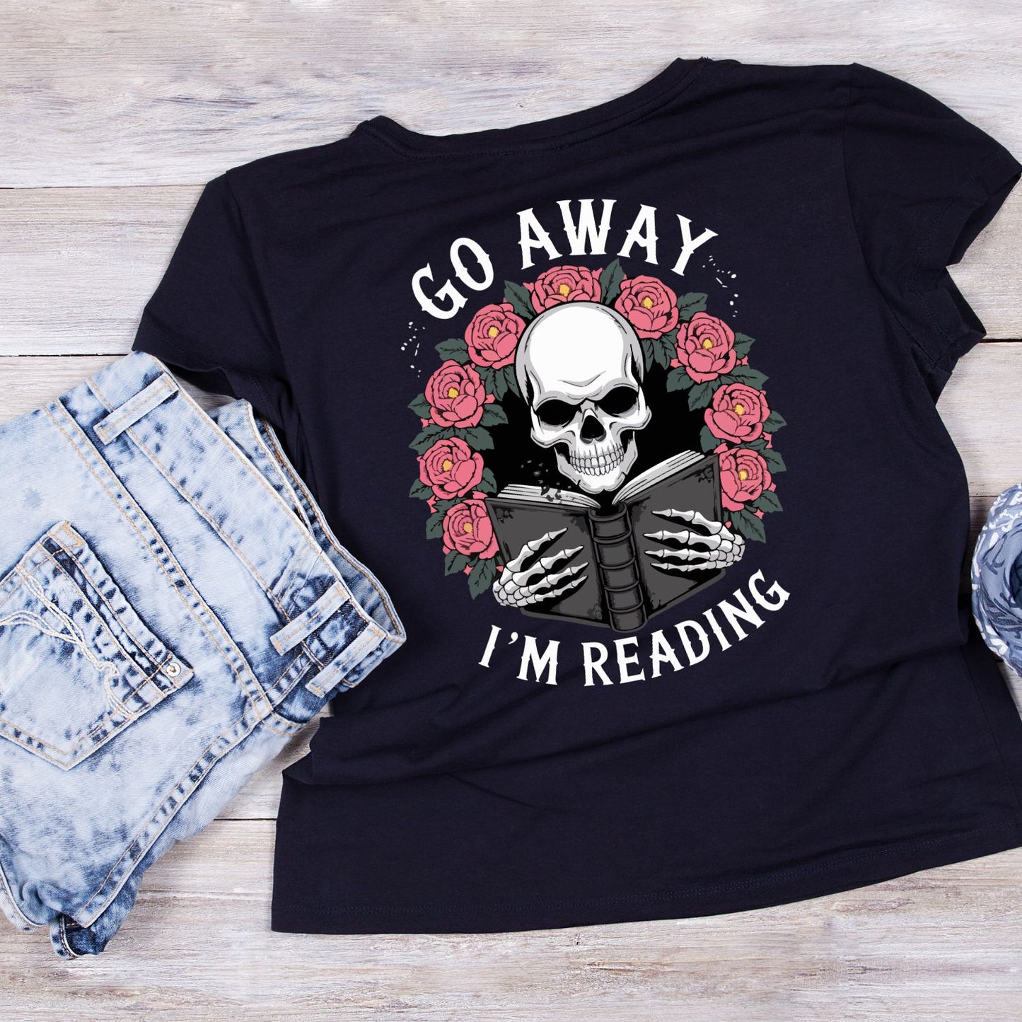 Go Away I’m Reading T-shirt