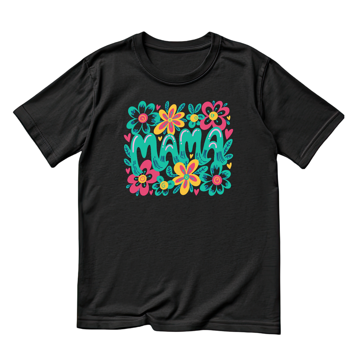 Dummer Floral Bright Mama T-shirt | Mommy Graphic Tee | Mommy Printed Shirt | Mother’s Day | Birthday