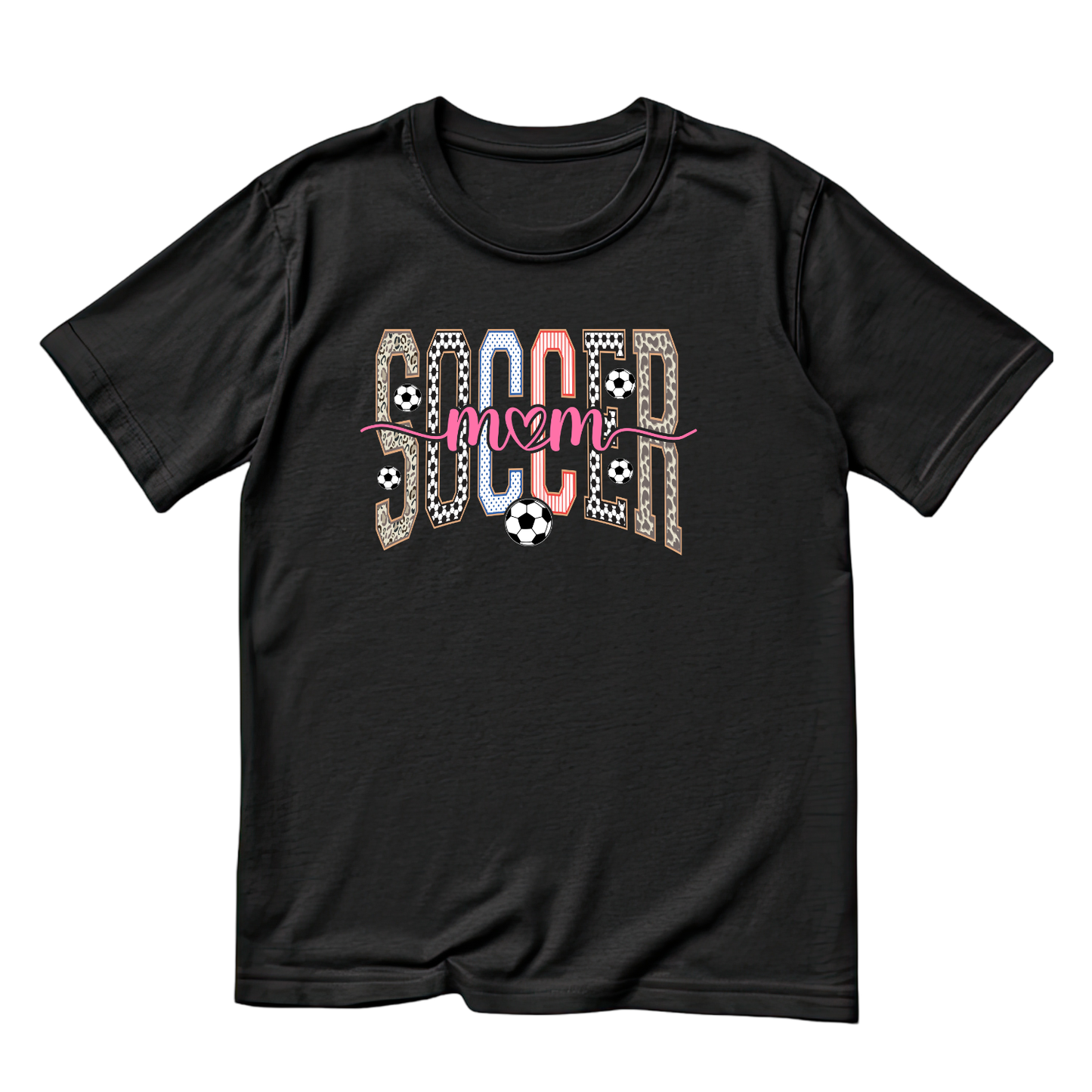 Soccer Mom T-shirt | Sports Graphic Tee | Mother Printed Shirt |