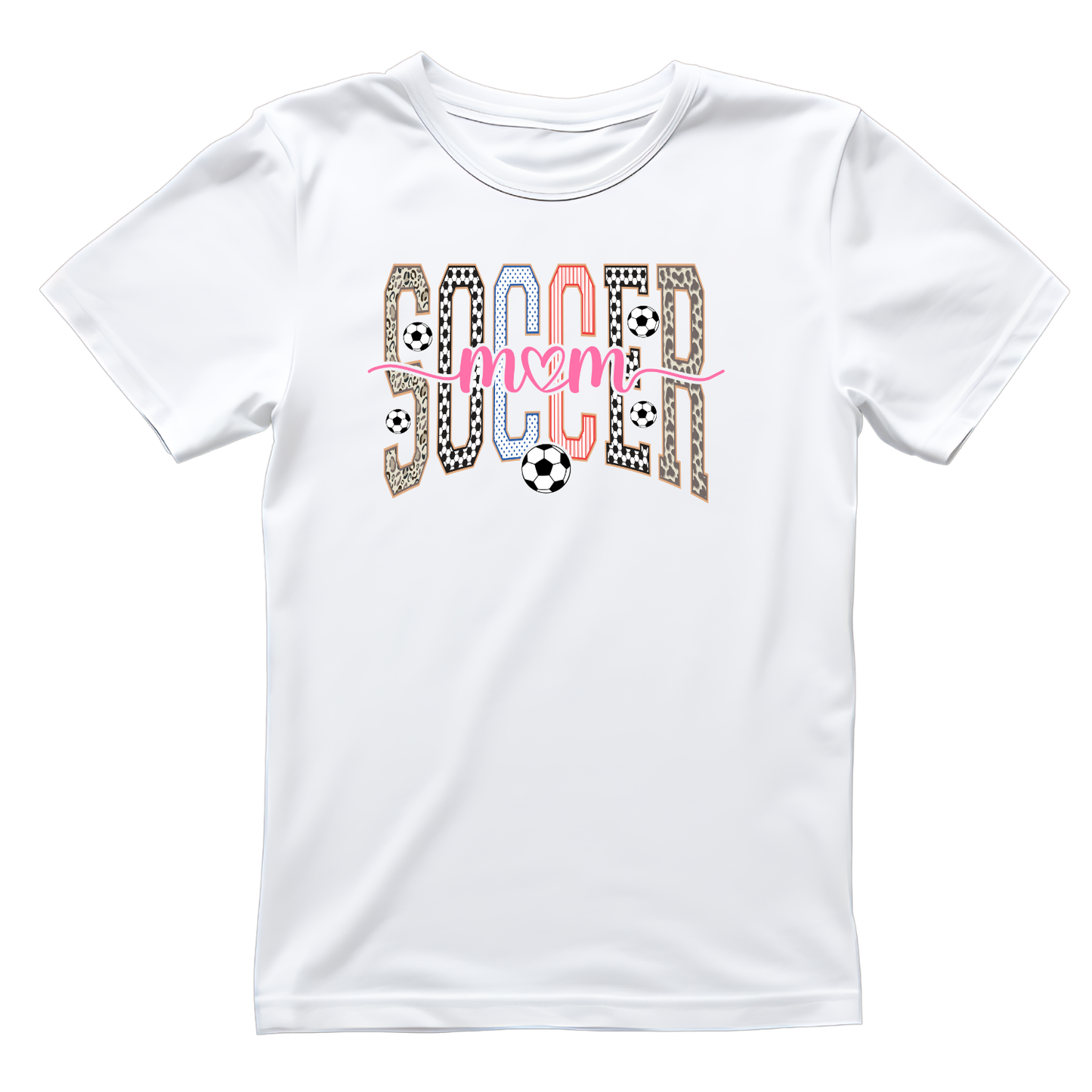Soccer Mom T-shirt | Sports Graphic Tee | Mother Printed Shirt |