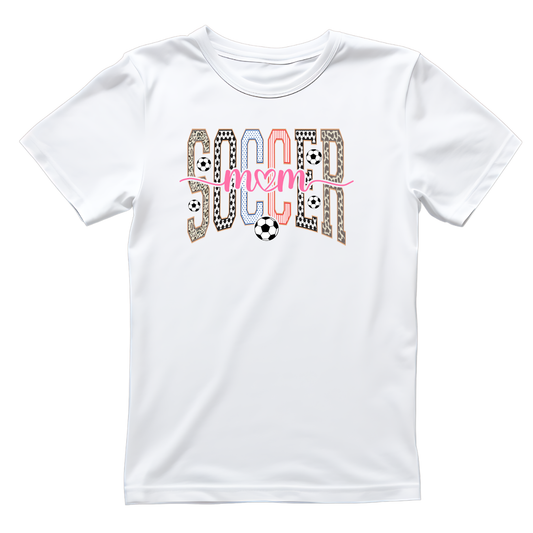 Soccer Mom T-shirt | Sports Graphic Tee | Mother Printed Shirt |