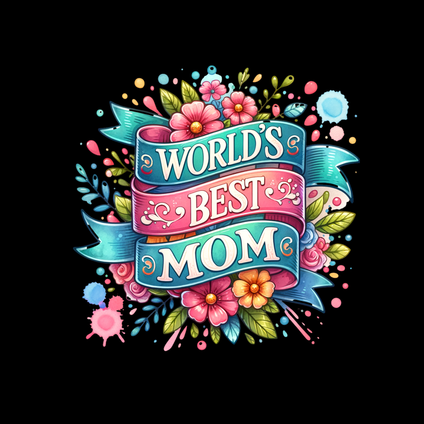 World’s Best Mom T-shirt | Mama Graphic Tee | Mommy Printed Shirt | Mother’s Day | Birthday