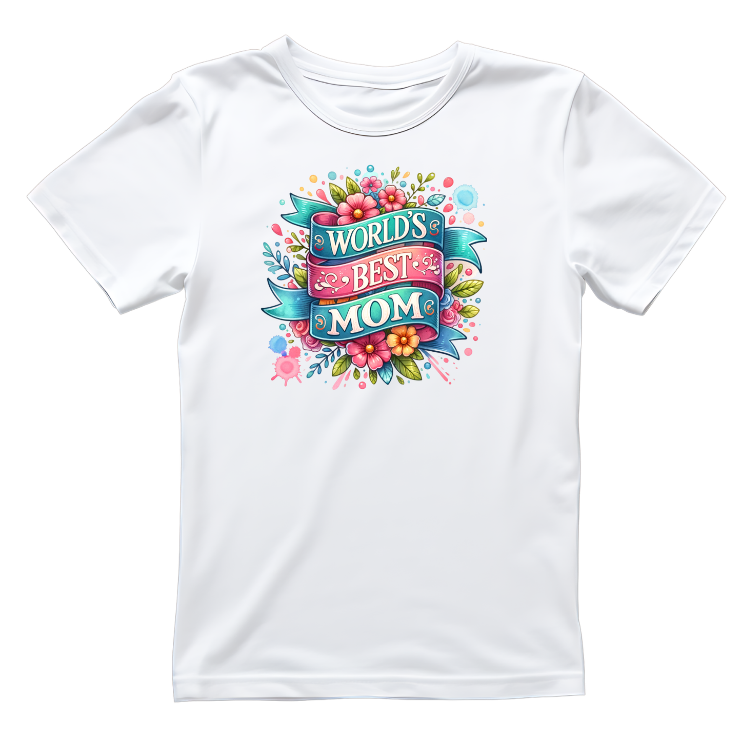 World’s Best Mom T-shirt | Mama Graphic Tee | Mommy Printed Shirt | Mother’s Day | Birthday