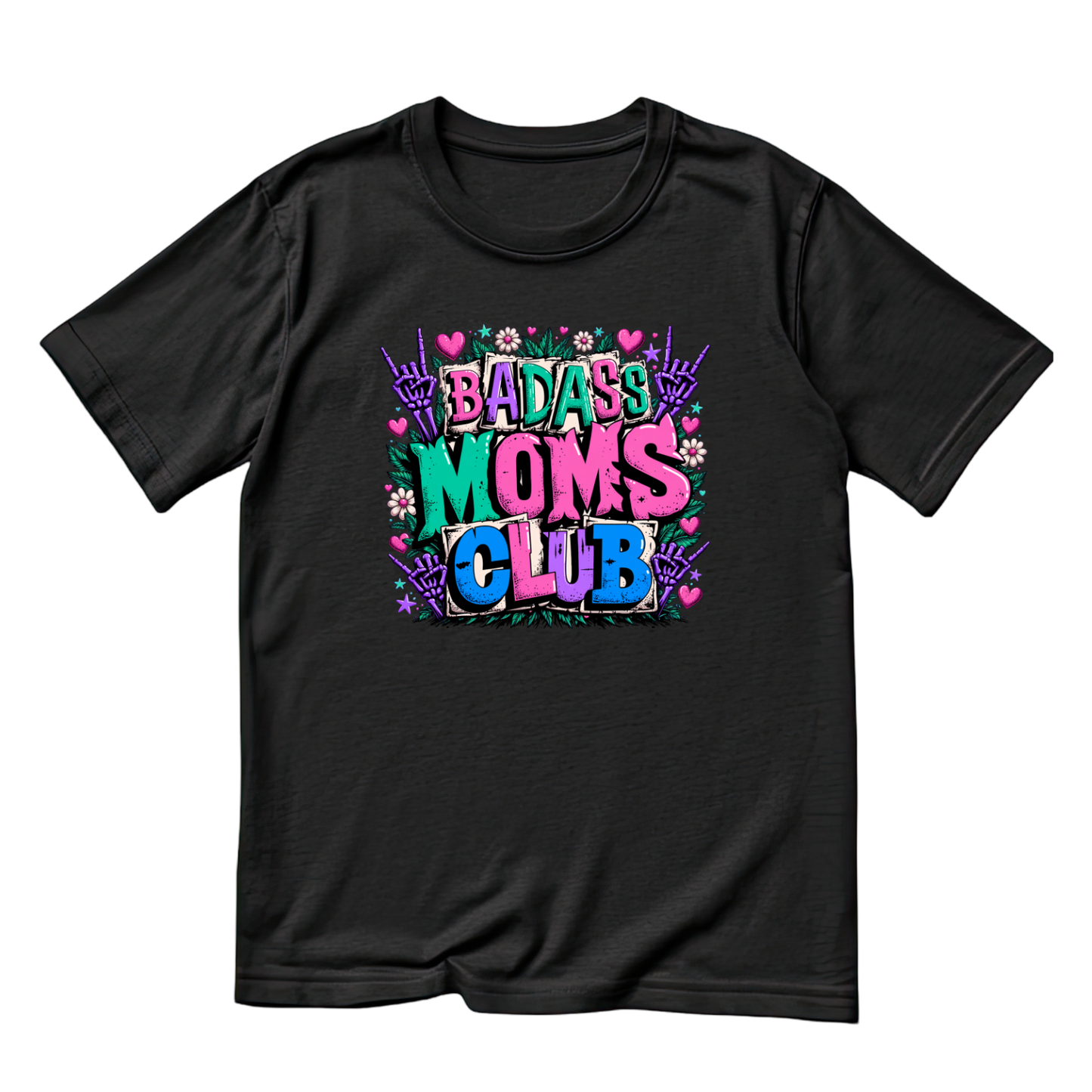 Badass Moms Club T-shirt | Mama Graphic Tee | Mommy Printed Shirt | Mother’s Day | Birthday