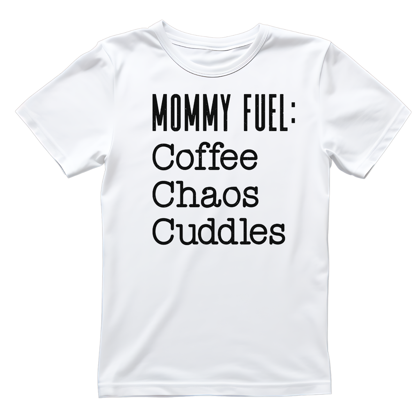 Mommy Life Coffee Chaos Cuddles T-shirt | Mama Graphic Tee | Mommy Printed Shirt | Mother’s Day | Birthday