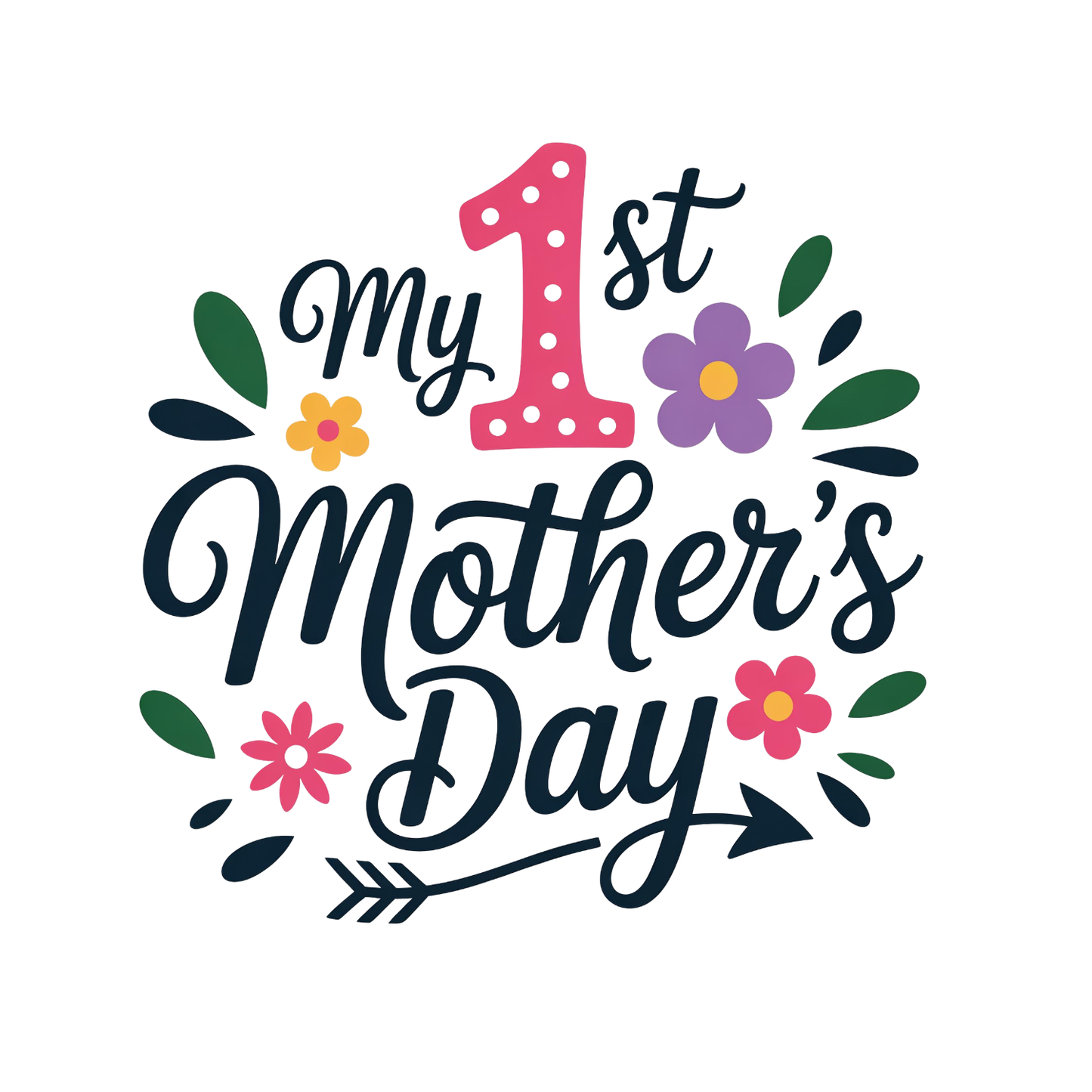 My 1st Mother’s Day T-shirt | Mama Graphic Tee | Mommy Printed Shirt | Mother’s Day |