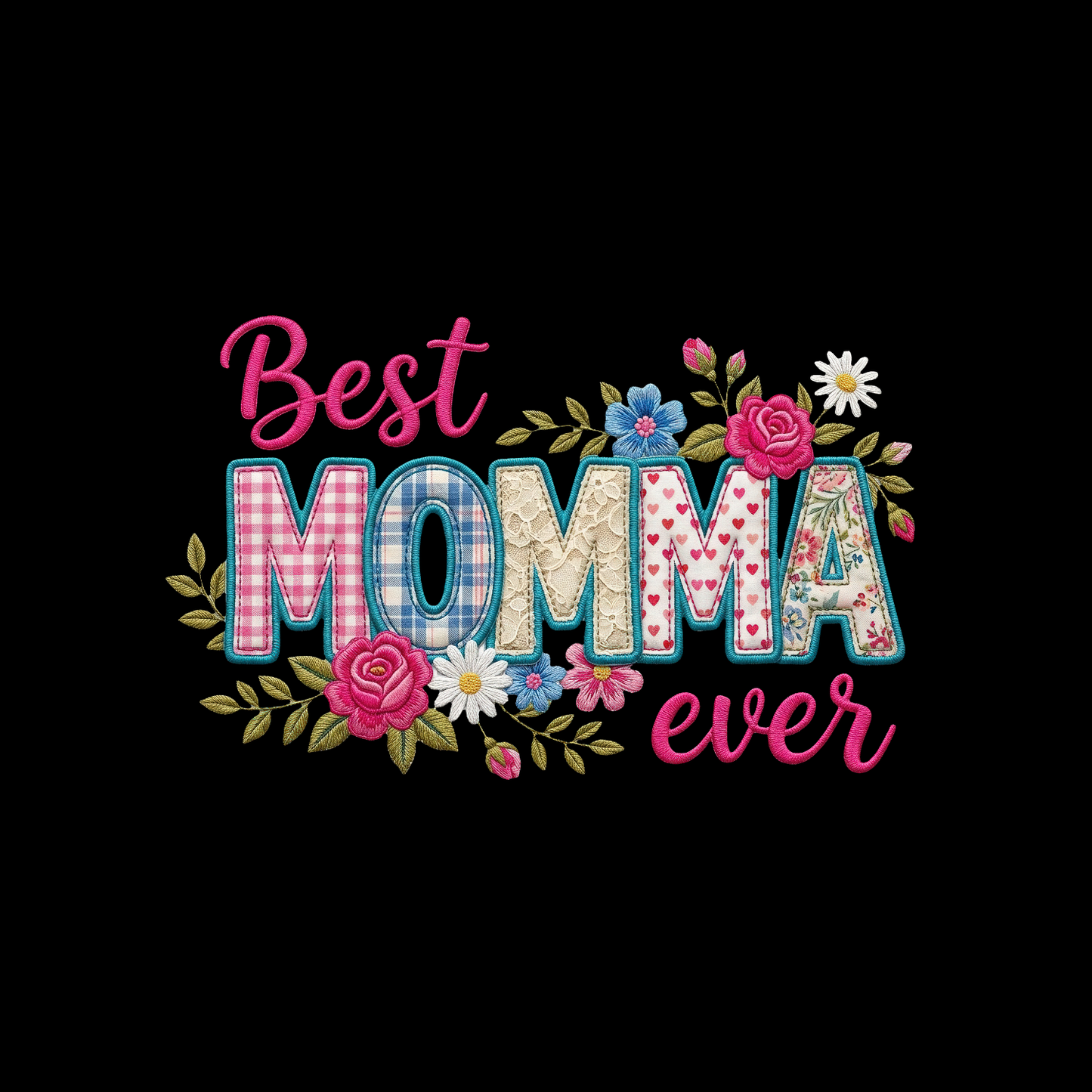 Best Momma Ever Flower T-shirt | Mama Graphic Tee | Mommy Printed Shirt | Mother’s Day | Birthday