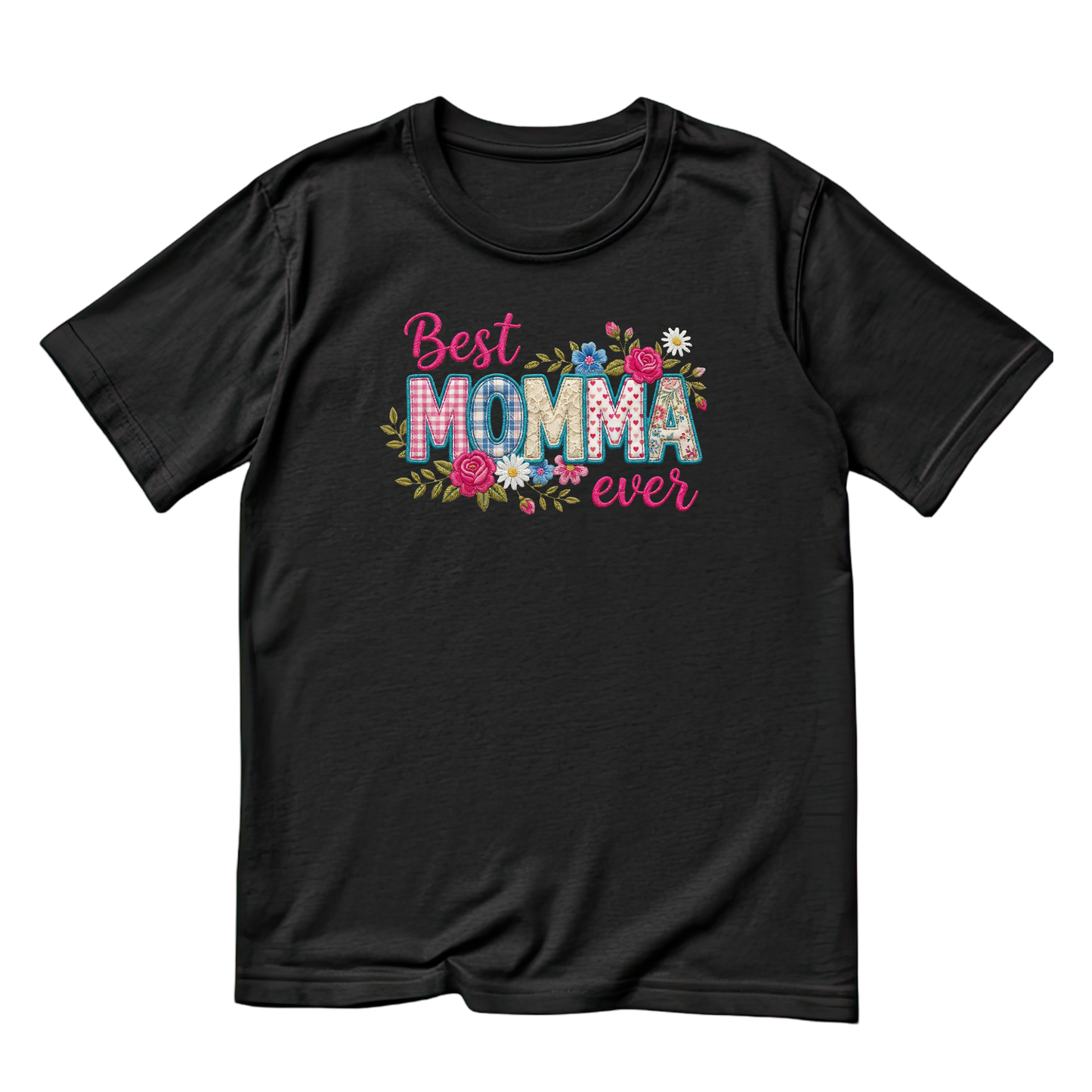 Best Momma Ever Flower T-shirt | Mama Graphic Tee | Mommy Printed Shirt | Mother’s Day | Birthday