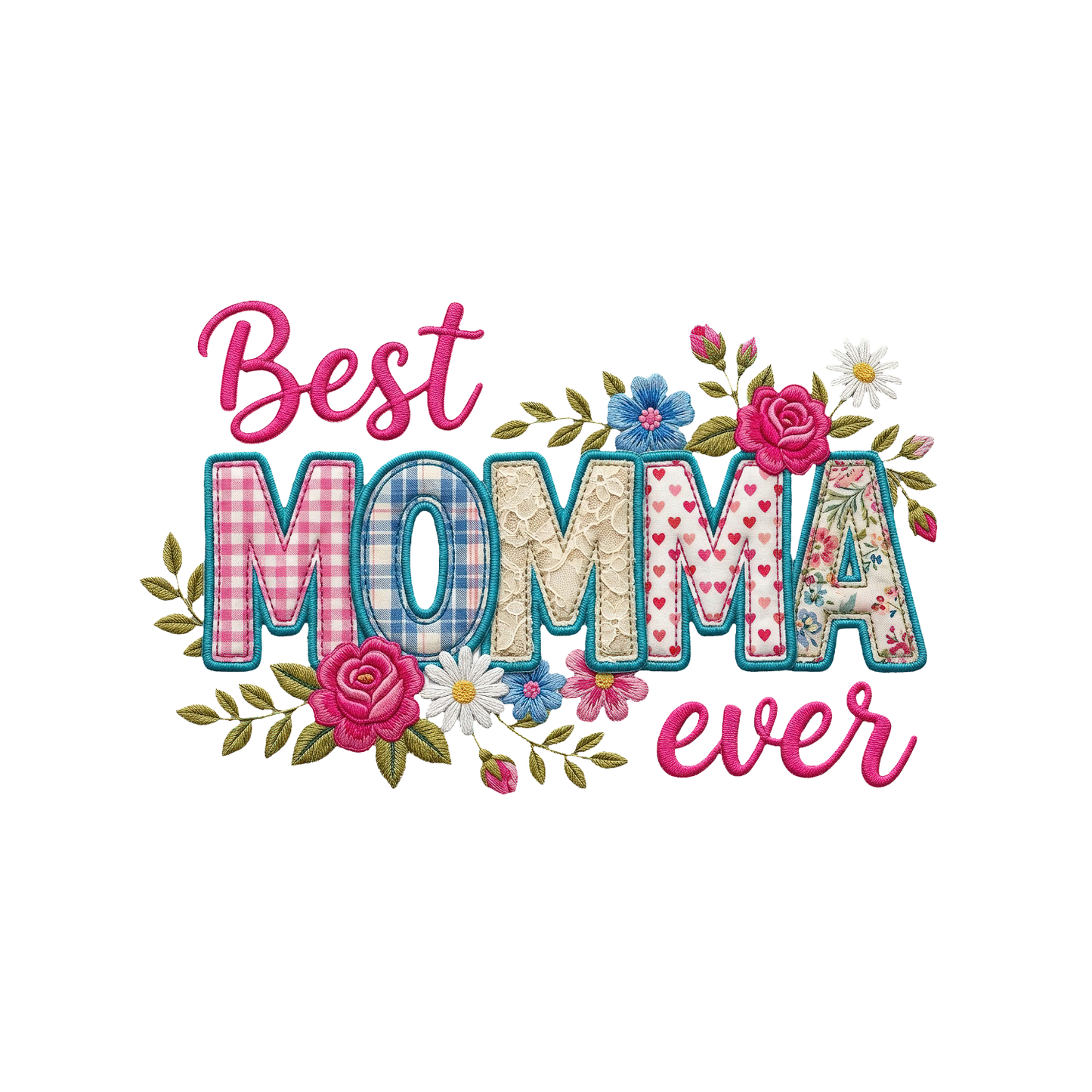 Best Momma Ever Flower T-shirt | Mama Graphic Tee | Mommy Printed Shirt | Mother’s Day | Birthday
