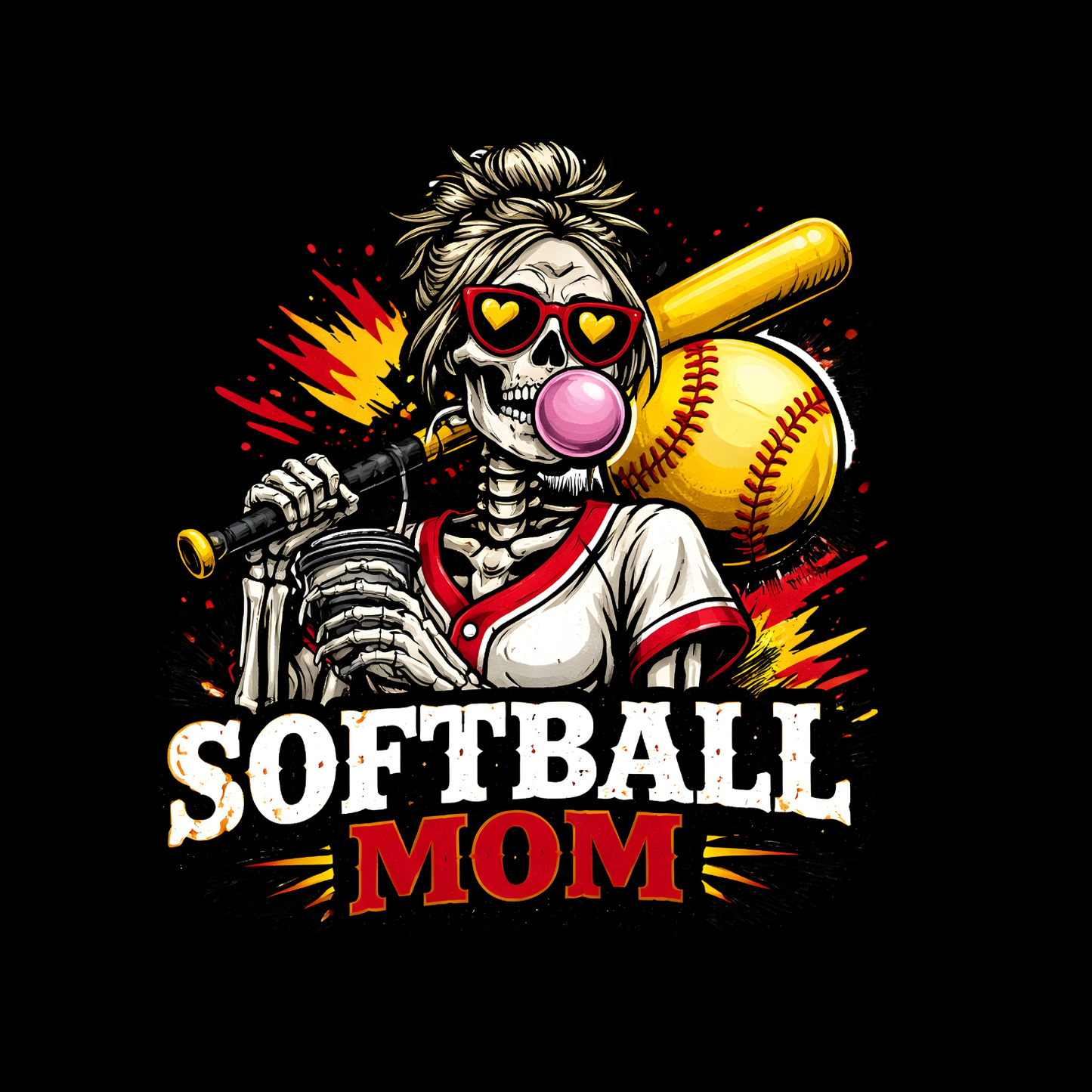 Softball Mama T-shirt | Mommy Graphic Tee | Mommy Printed Shirt | Mother’s Day | Sports