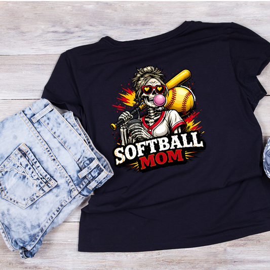 Softball Mama T-shirt | Mommy Graphic Tee | Mommy Printed Shirt | Mother’s Day | Sports