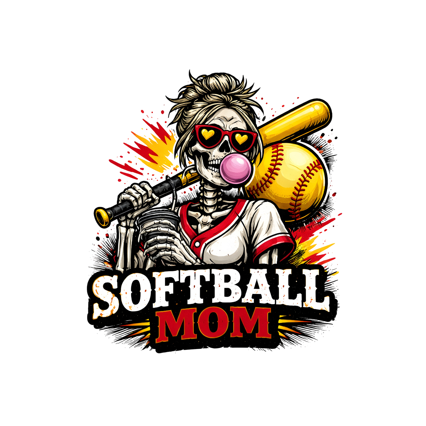 Softball Mama T-shirt | Mommy Graphic Tee | Mommy Printed Shirt | Mother’s Day | Sports