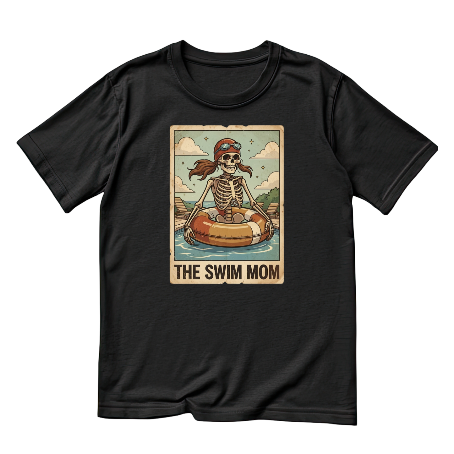 Tarot The Swim Mom T-shirt | Mama Graphic Tee | Mommy Printed Shirt | Mother’s Day | Birthday