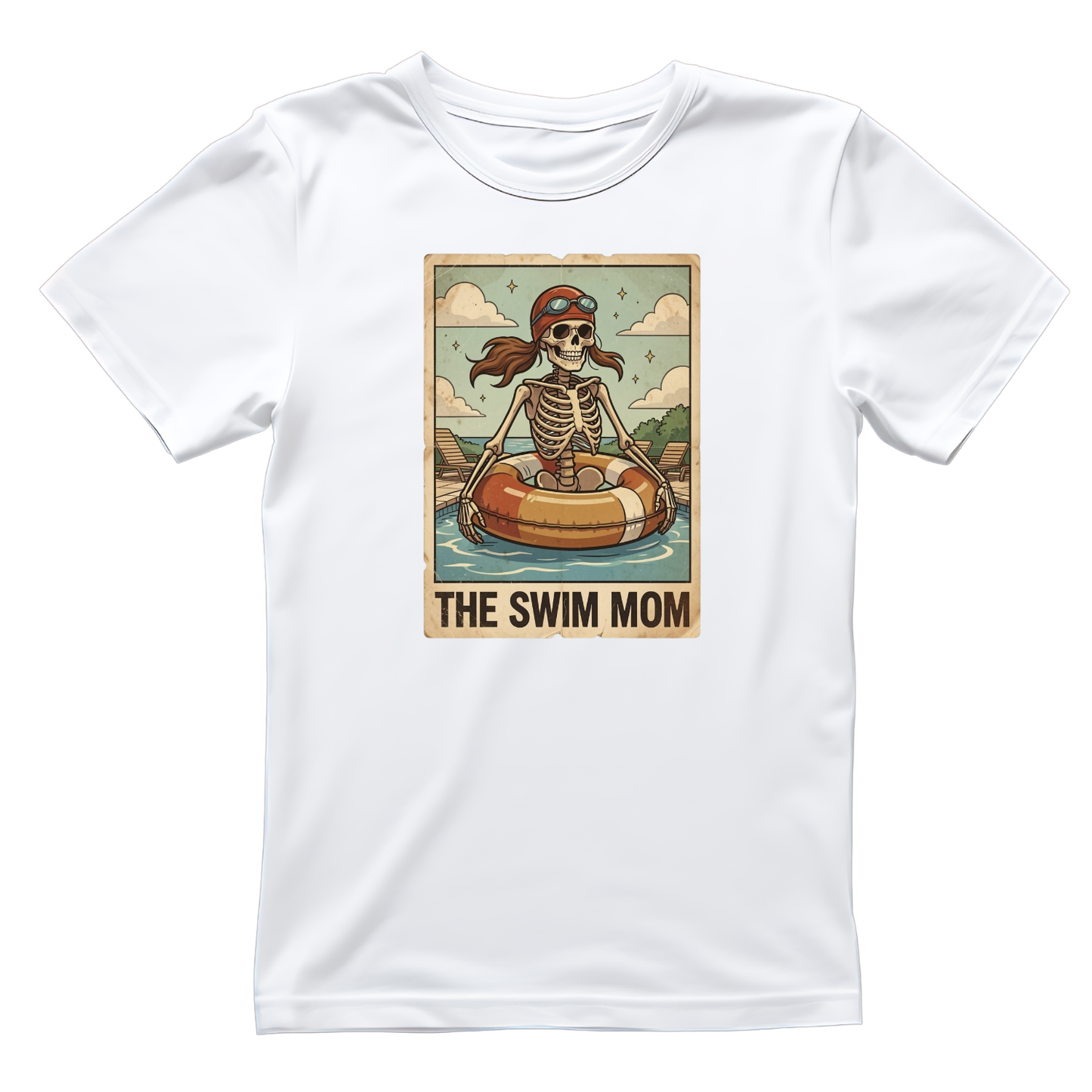 Tarot The Swim Mom T-shirt | Mama Graphic Tee | Mommy Printed Shirt | Mother’s Day | Birthday