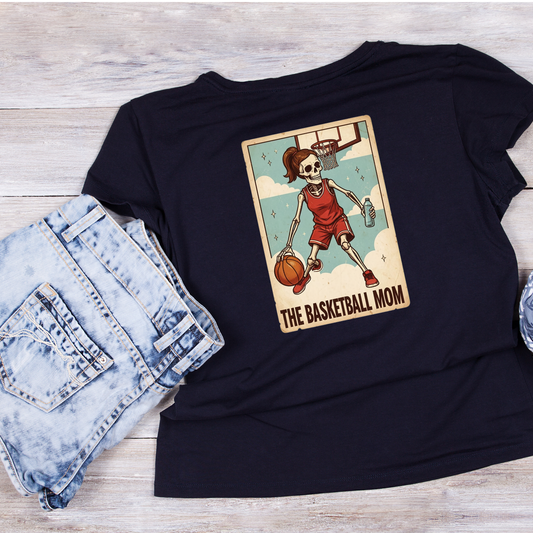 Tarot The Basketball Mom T-shirt | Mama Graphic Tee | Mommy Printed Shirt | Mother’s Day | Birthday