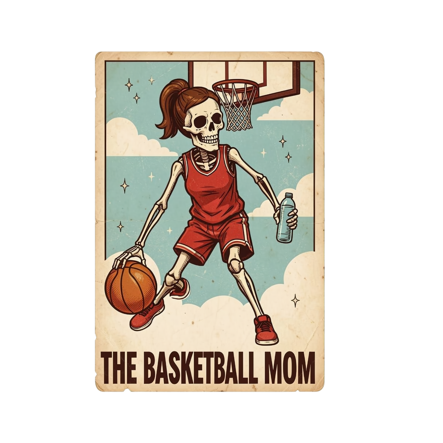 Tarot The Basketball Mom T-shirt | Mama Graphic Tee | Mommy Printed Shirt | Mother’s Day | Birthday