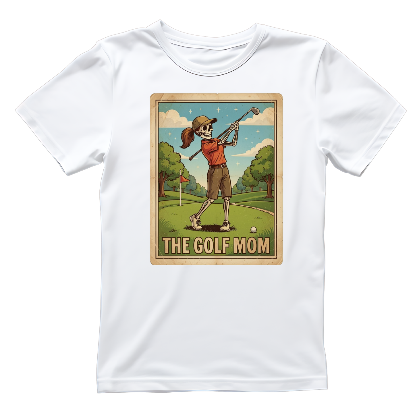 Tarot The Golf Mom T-shirt | Mama Graphic Tee | Mommy Printed Shirt | Mother’s Day | Birthday