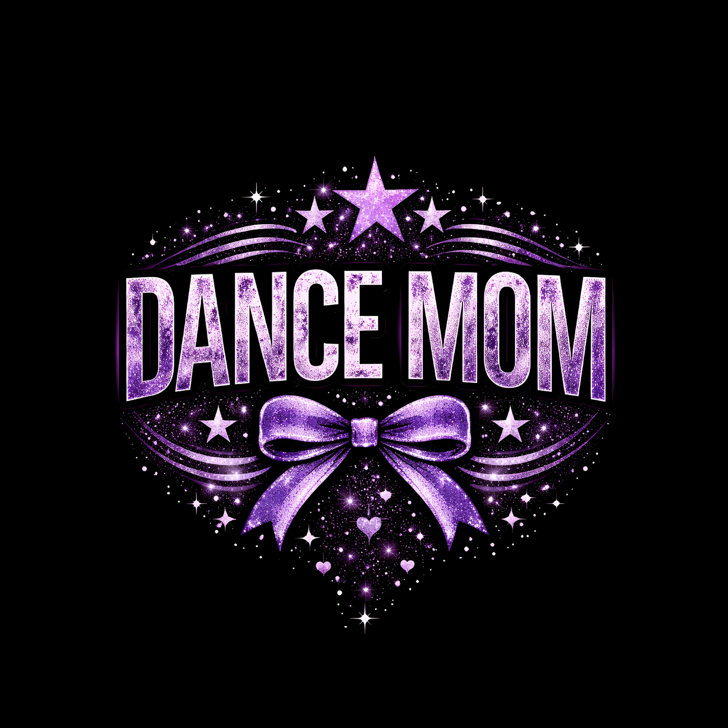 Dance Mom Purple T-shirt | Mama Graphic Tee | Mommy Printed Shirt | Mother’s Day | Sports