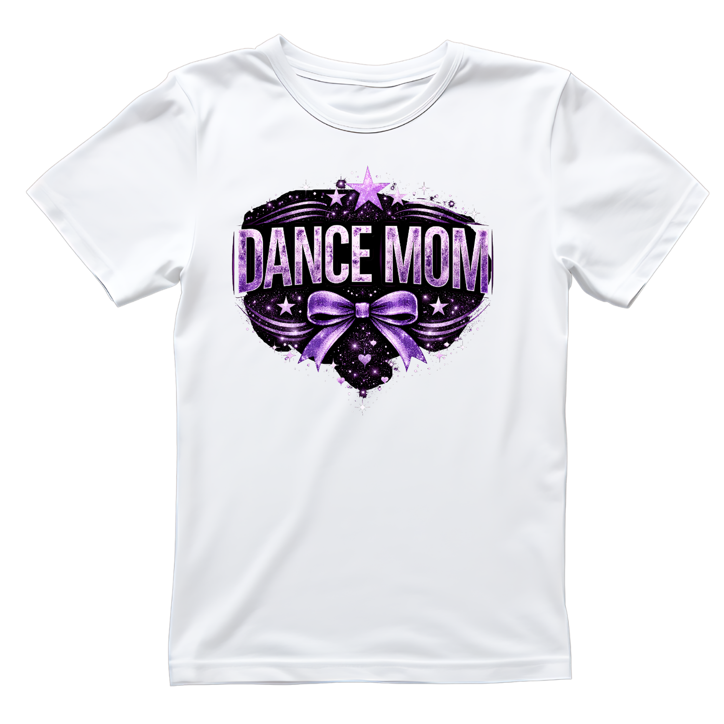 Dance Mom Purple T-shirt | Mama Graphic Tee | Mommy Printed Shirt | Mother’s Day | Sports