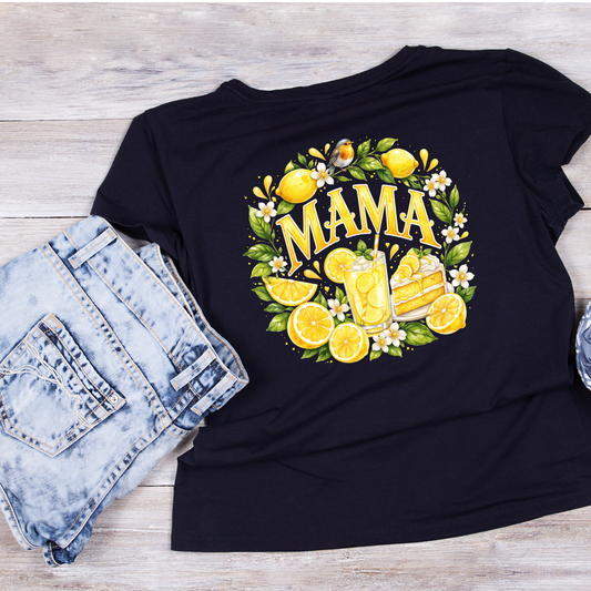 Mama Lemons T-shirt | Mama Graphic Tee | Mommy Printed Shirt | Mother’s Day |