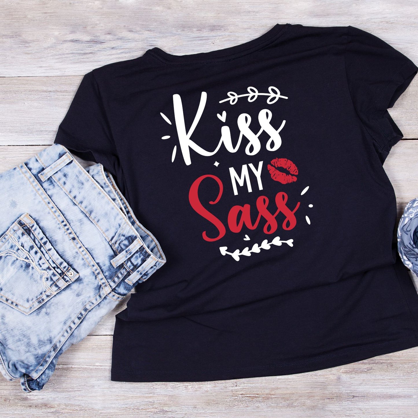 Kiss My Sass Valentine’s Day T-shirt