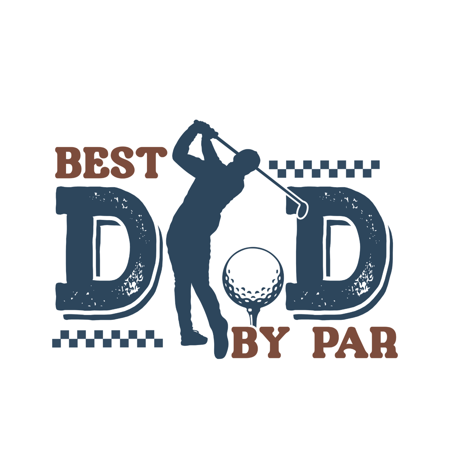 Best Dad By Par T-Shirt | Golf Graphic Tee | Father’s Day Shirt | Birthday