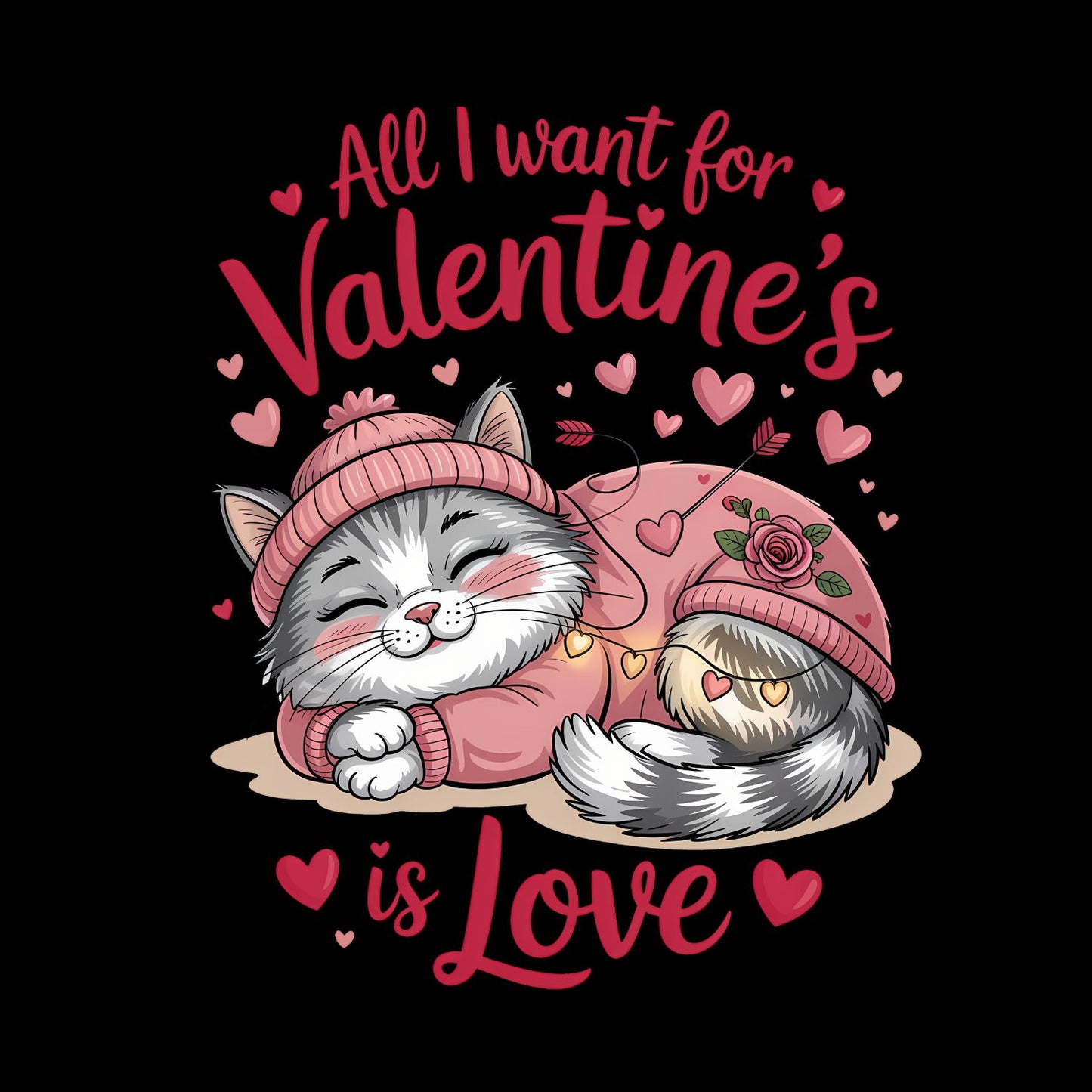 All I Want For Valentine’s Is Love T-shirt