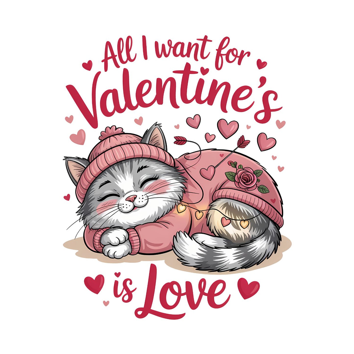 All I Want For Valentine’s Is Love T-shirt