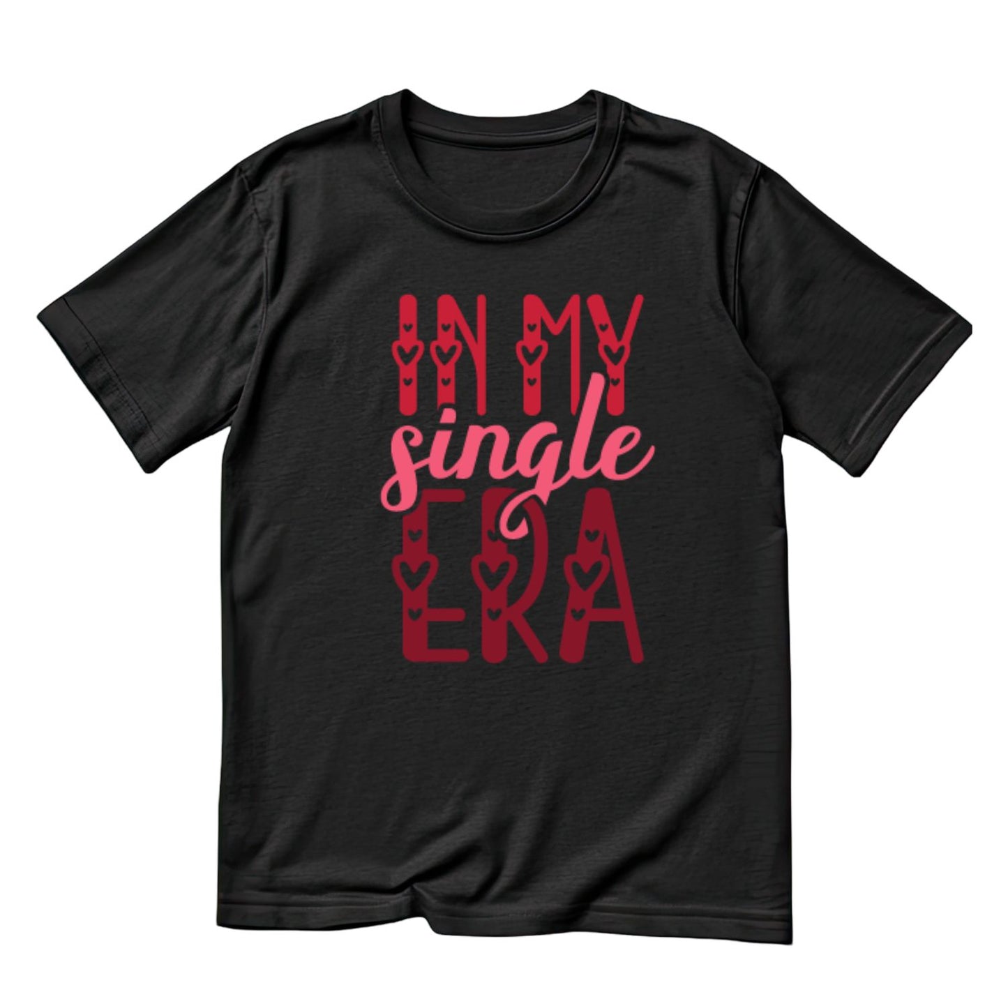 In My Single Era Valentine’s Day T-shirt