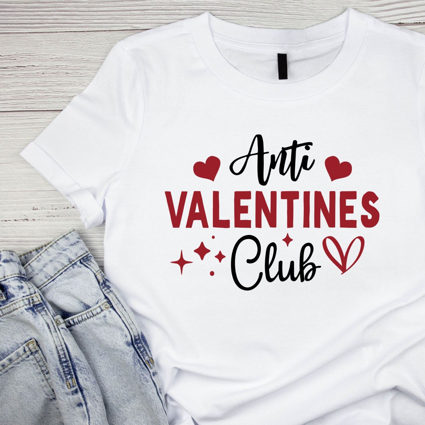 Anti Valentines Club T-shirt