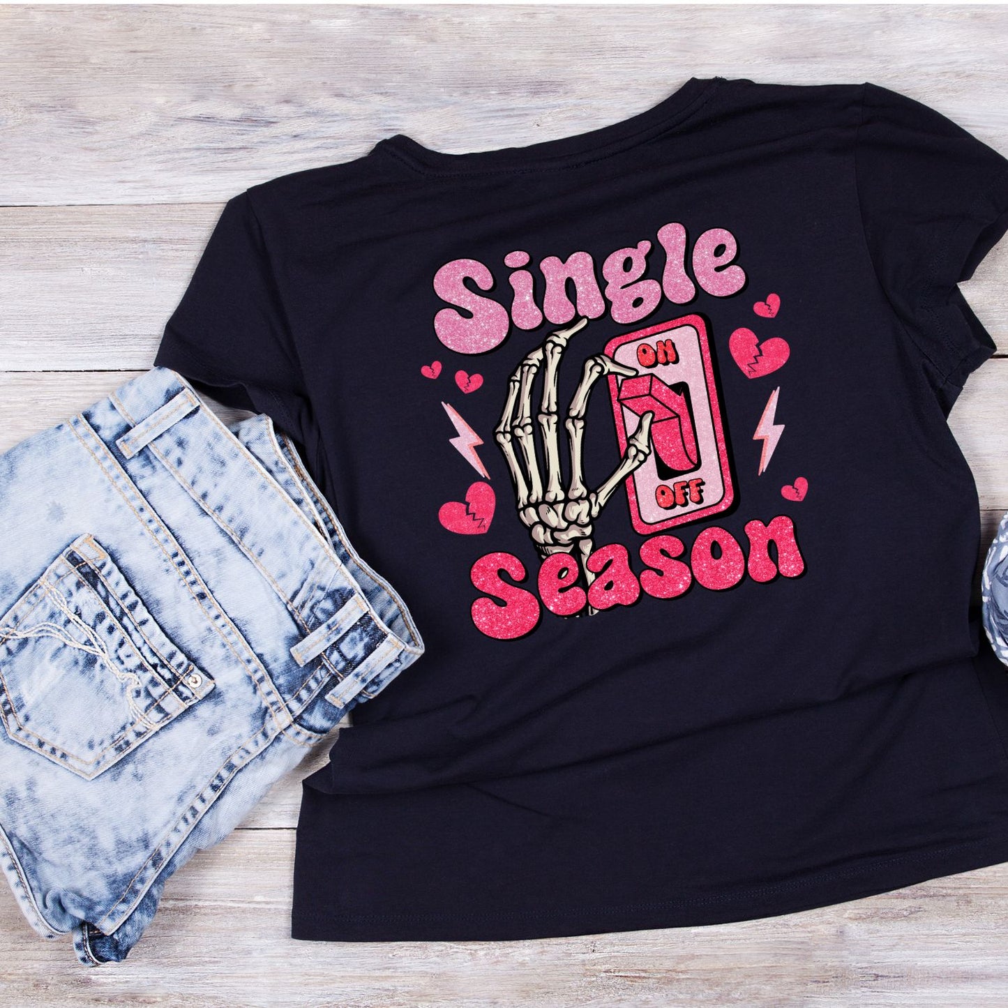 Single Season On/Off (Valentine’s Day) T-shirt