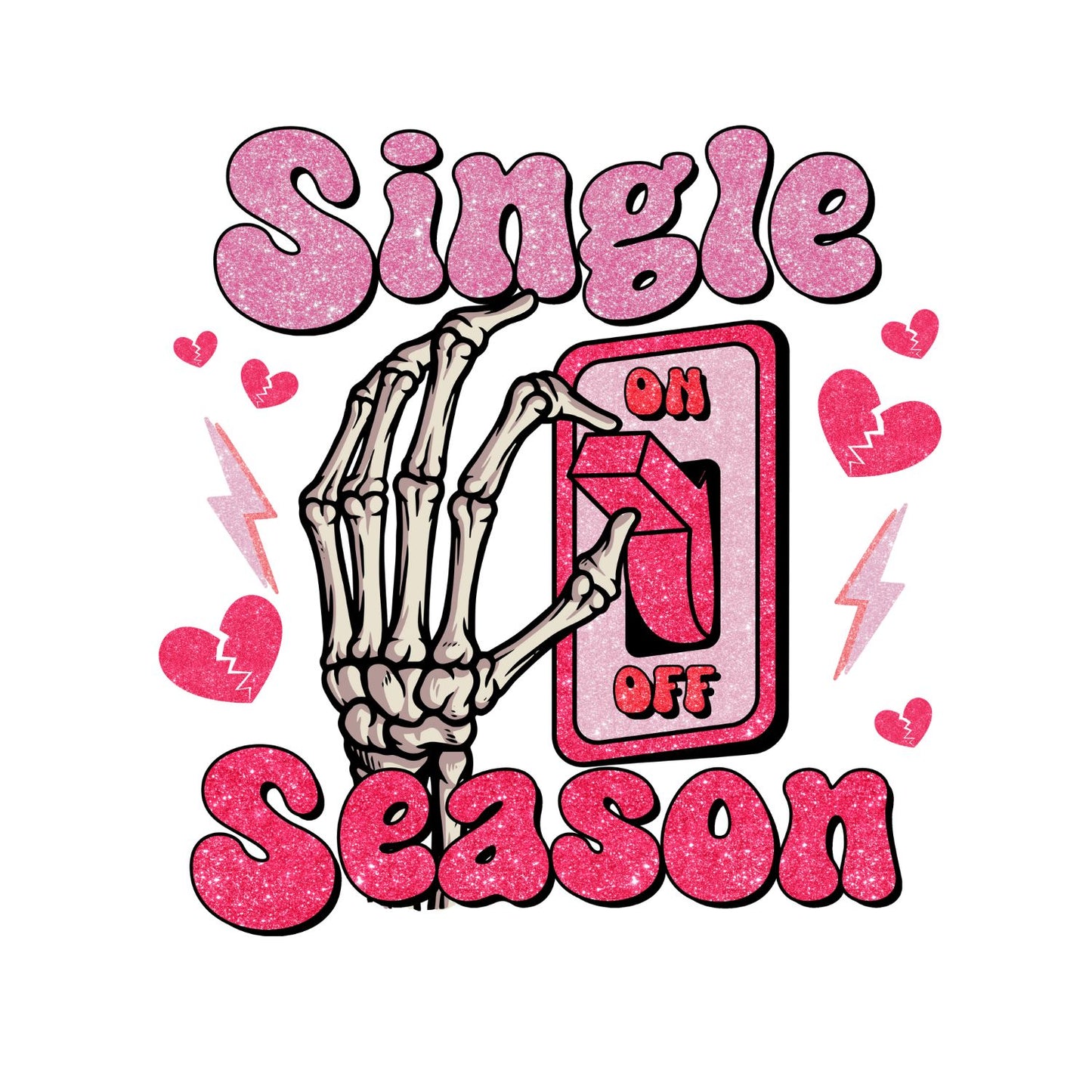 Single Season On/Off (Valentine’s Day) T-shirt