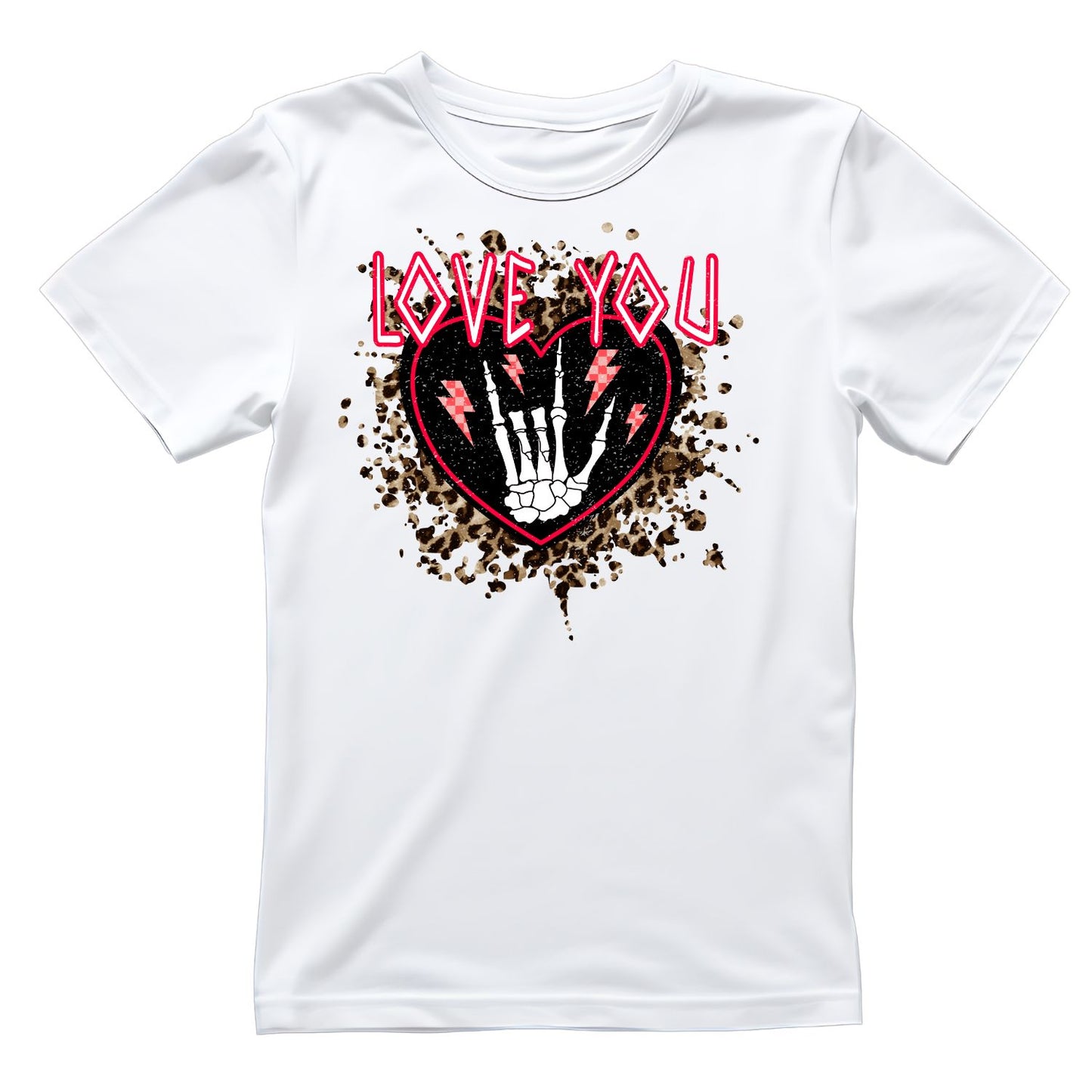 Love You | Skeleton Hand | Valentine’s Day T-shirt
