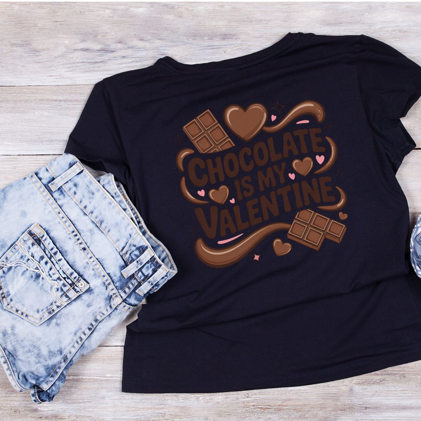 Chocolate Is My Valentine | Valentine’s Day T-shirt